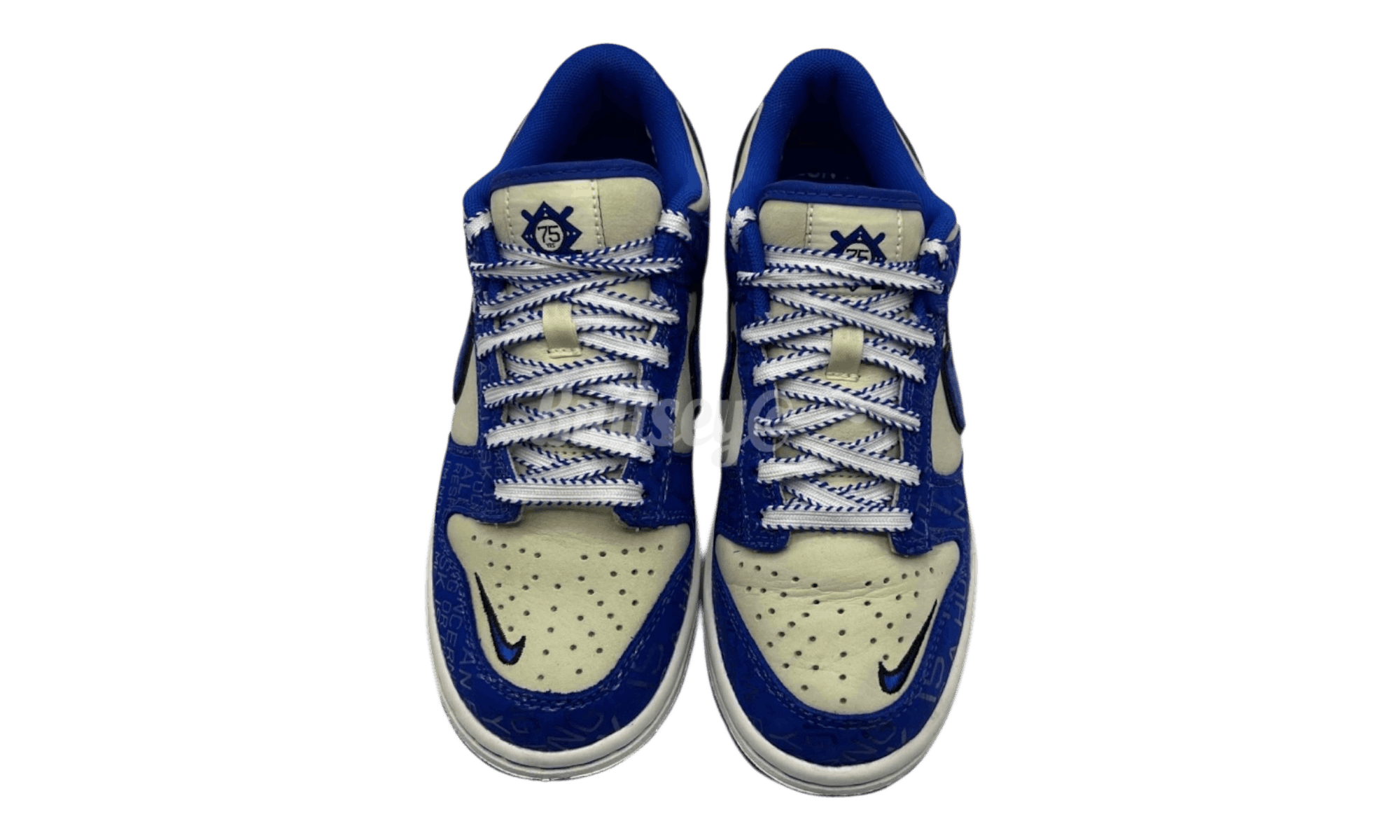 Nike Dunk Low Jackie Robinson (GS) (PreOwned) Size US 5.5 / EU 38 - 4 Thumbnail