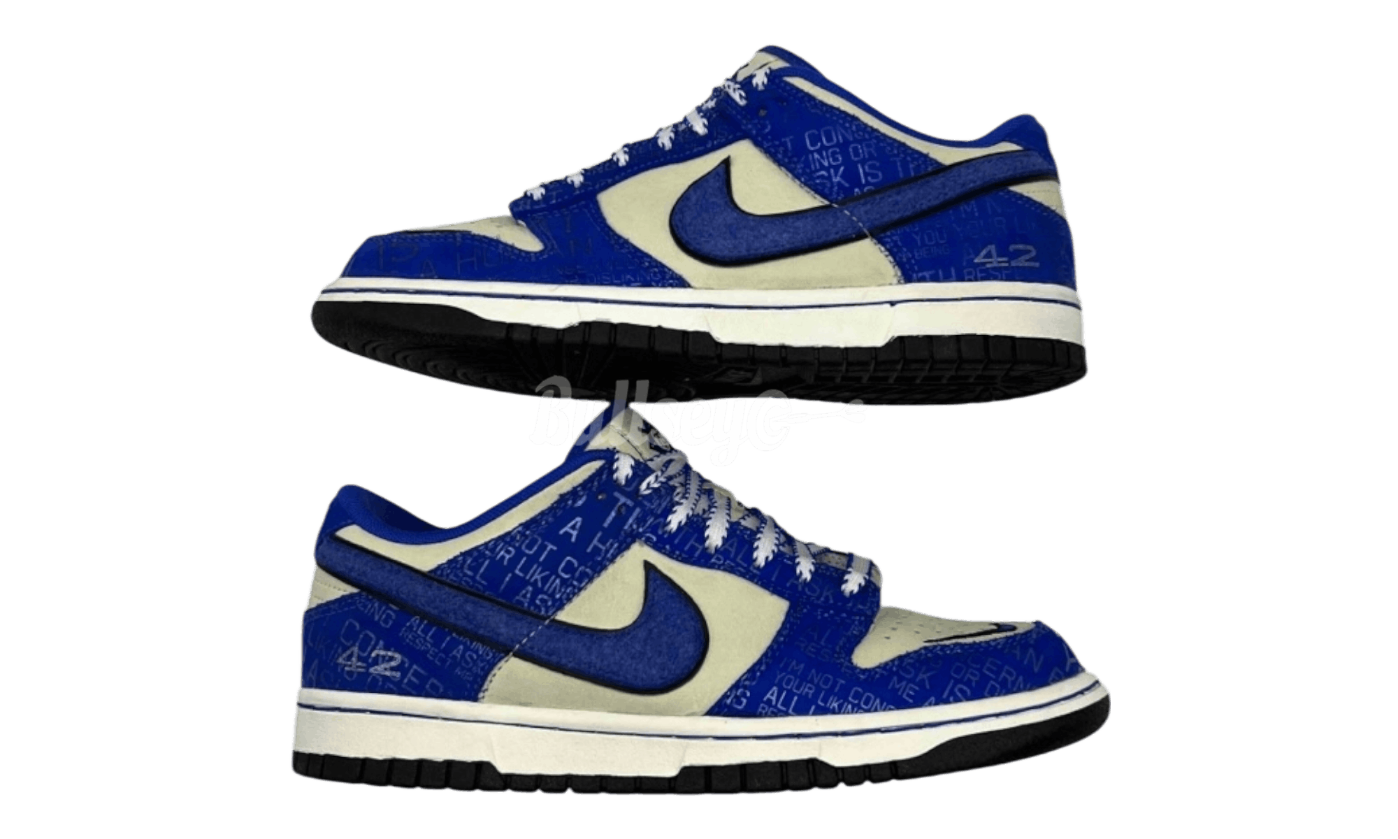 Nike Dunk Low Jackie Robinson (GS) (PreOwned) Size US 5.5 / EU 38 - 2 Thumbnail
