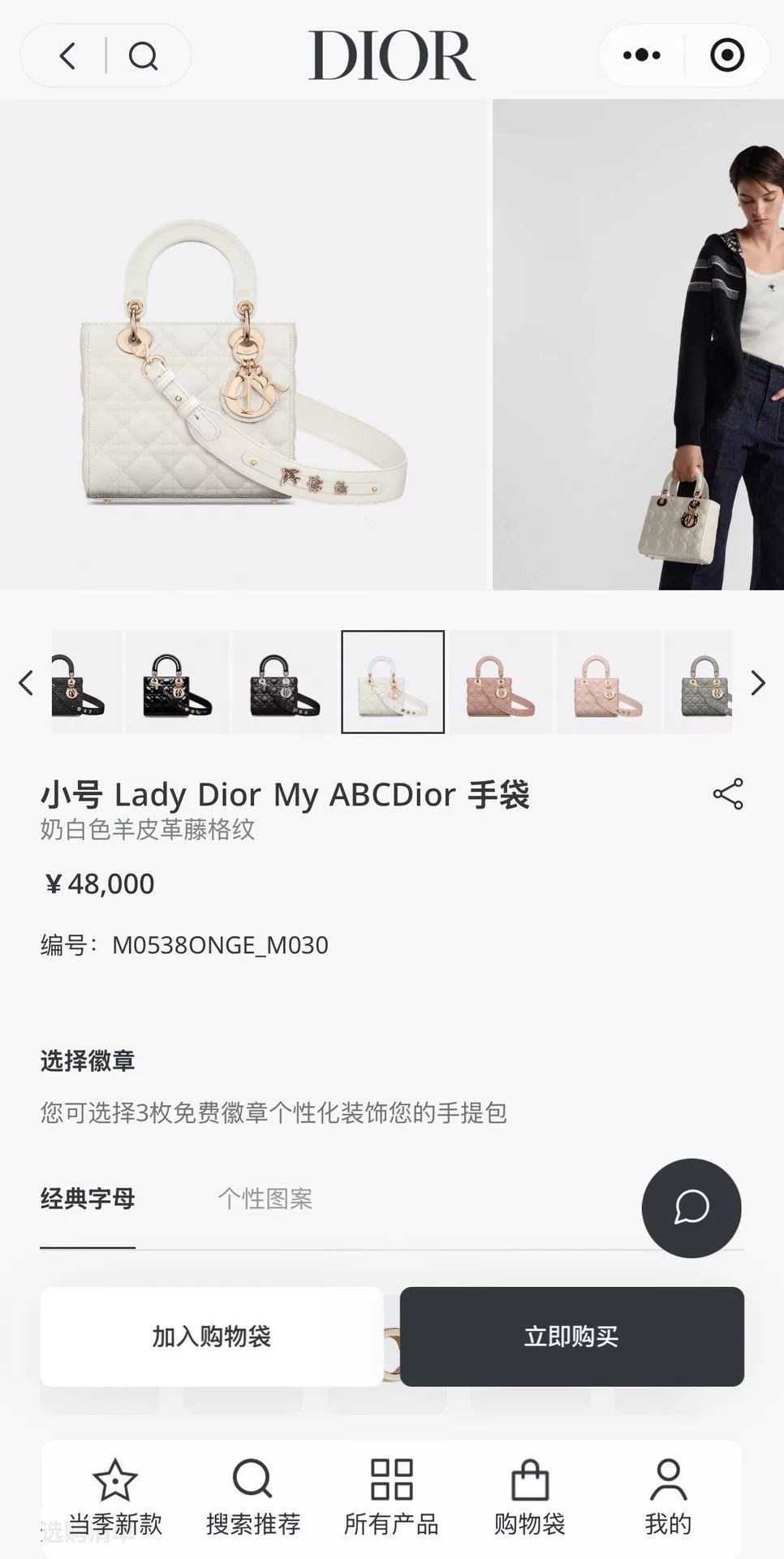Dior Pre-loved Bag Very good condition Size ONE SIZE - 9 Thumbnail