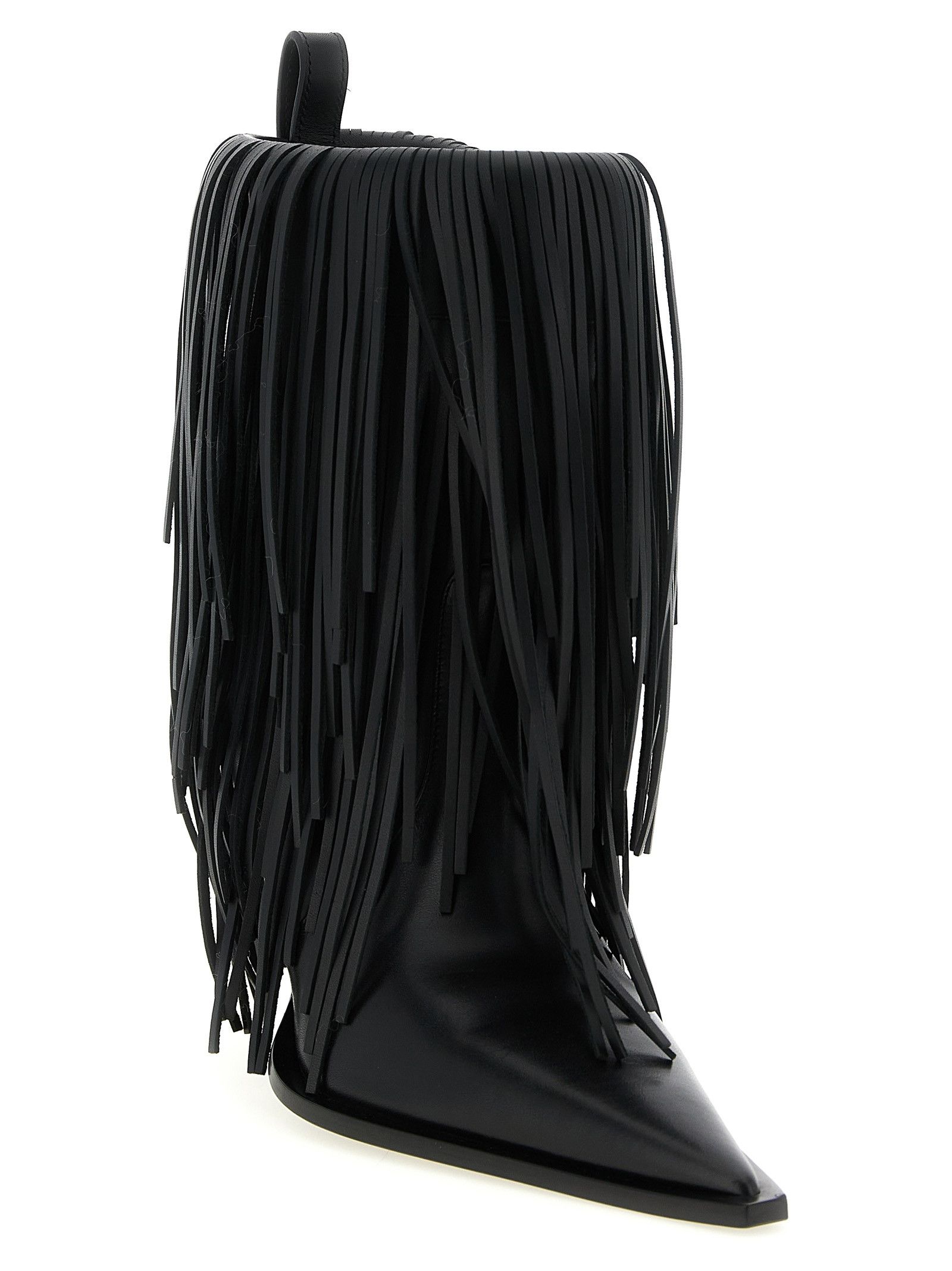 'Avenue Fringe' Ankle Boots