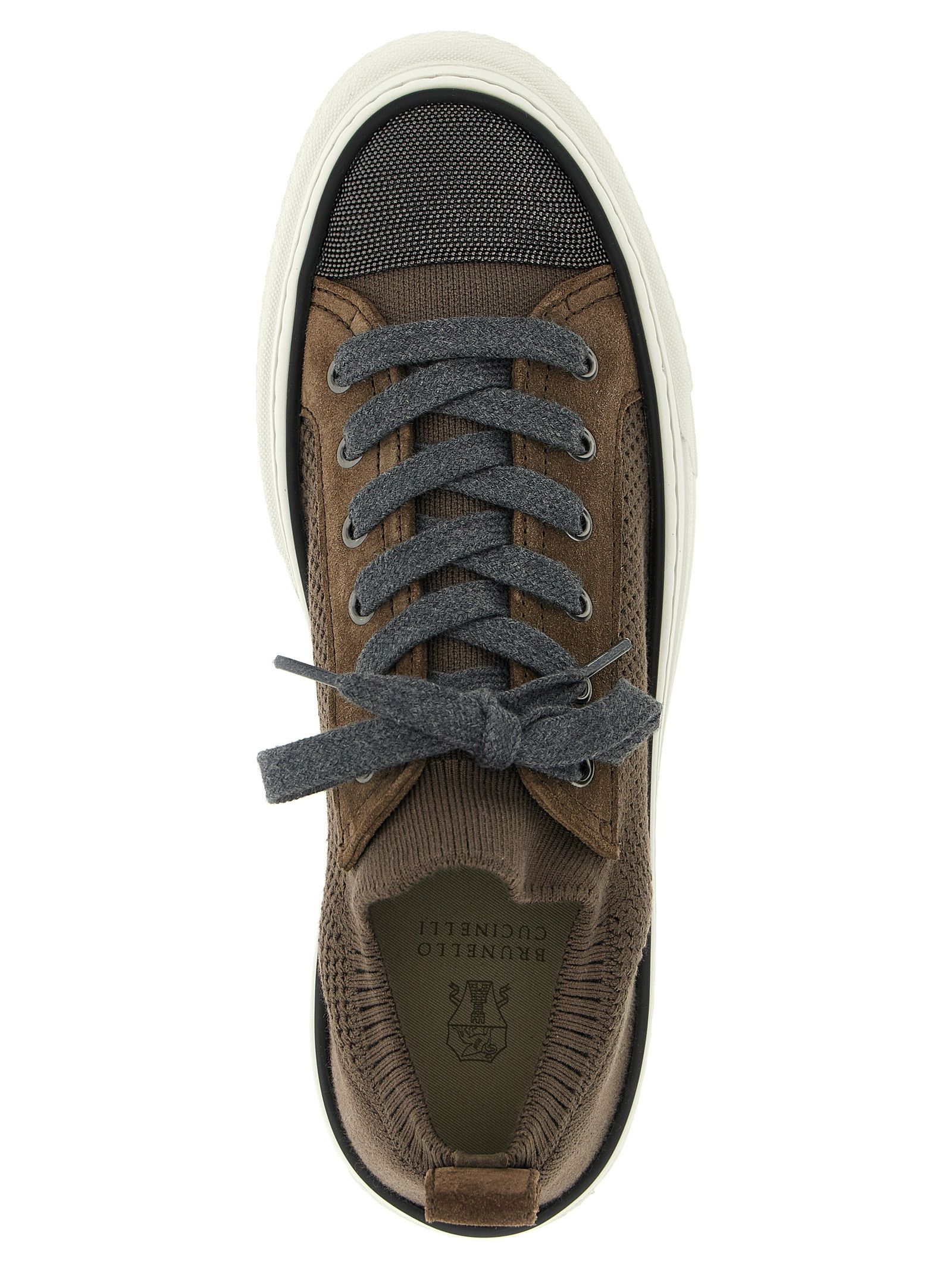 Brunello Cucinelli Monile Knit Sneakers Size US 8 / IT 38 - 4 Thumbnail