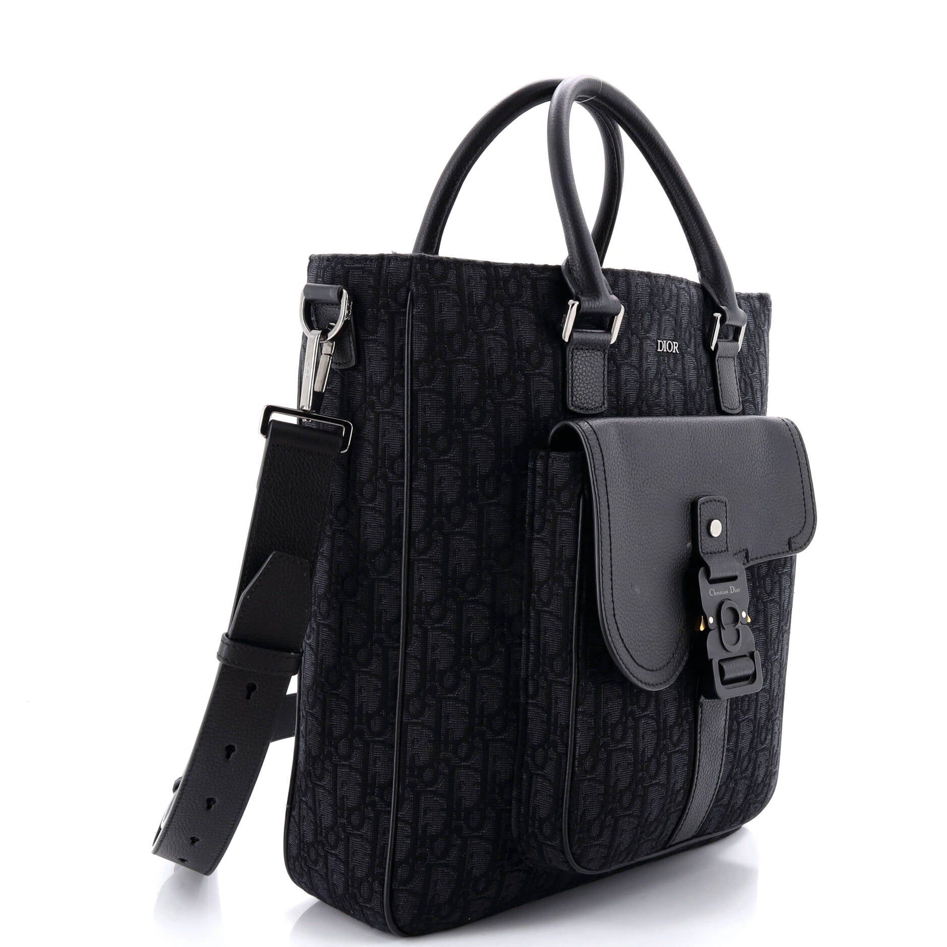 Dior Saddle Buckle Convertible Tote Size ONE SIZE - 2 Thumbnail