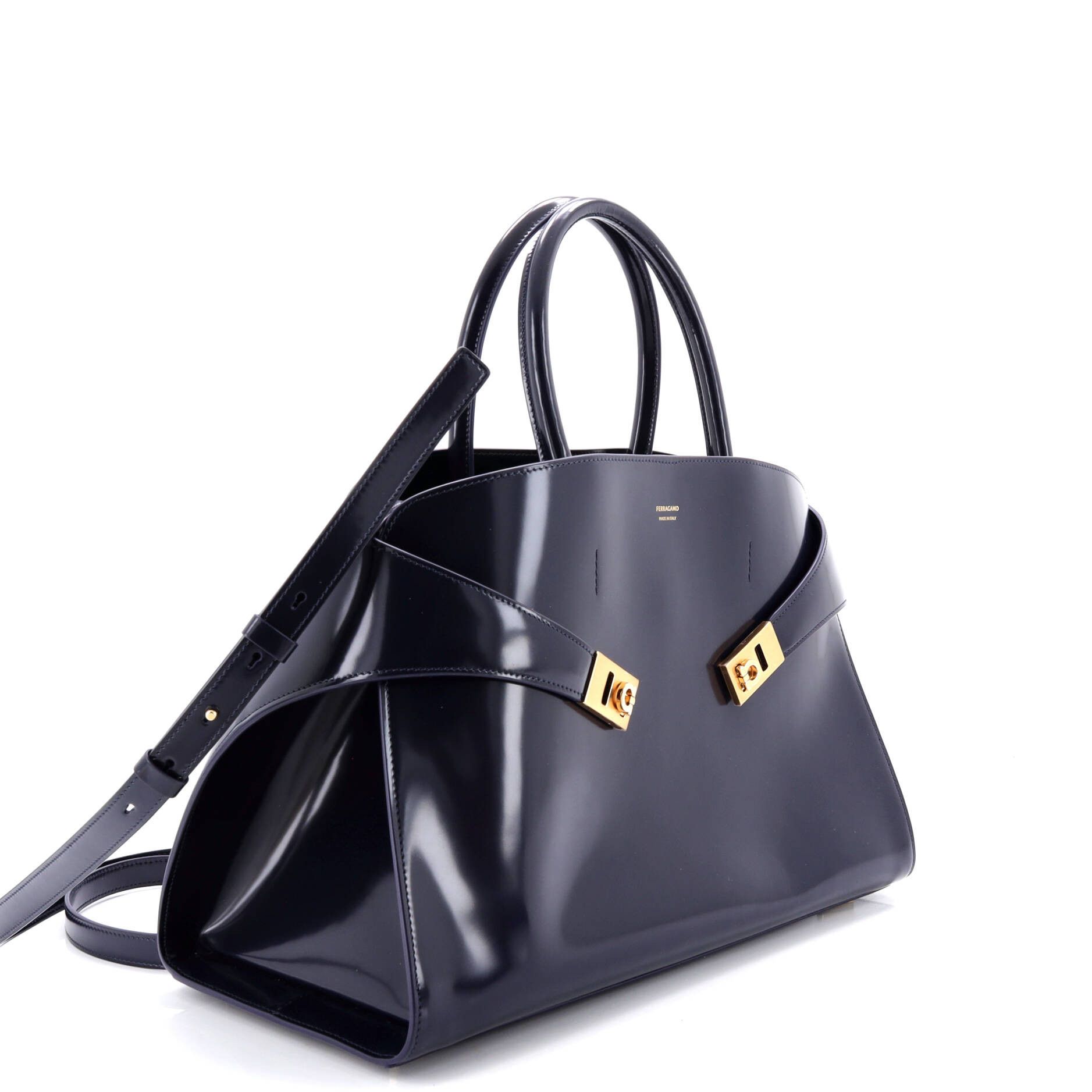 Salvatore Ferragamo Hug Top Handle Bag Size ONE SIZE - 2 Thumbnail