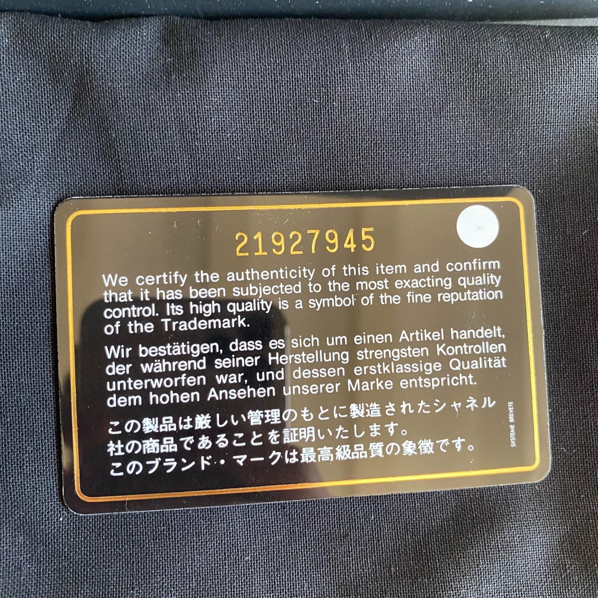 Chanel Pre-loved Bag Very good condition Size ONE SIZE - 9 Thumbnail
