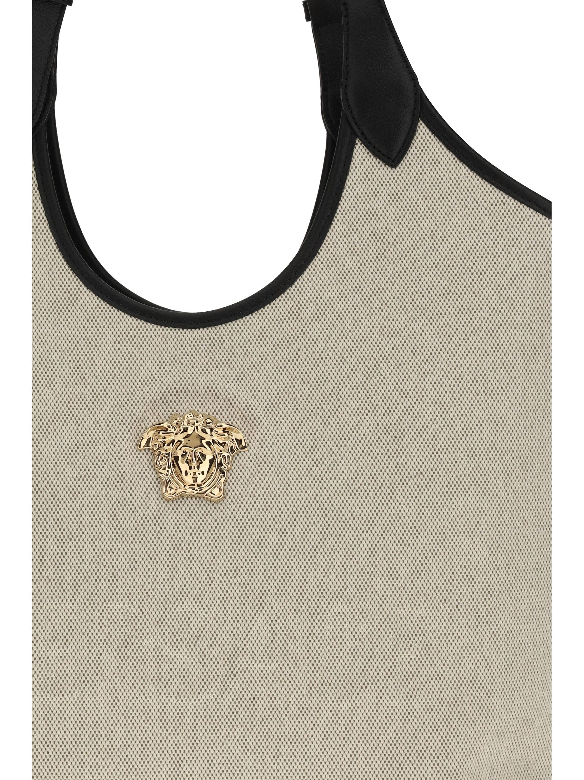 Versace Tote Fabric Calf Leather Size ONE SIZE - 4 Thumbnail