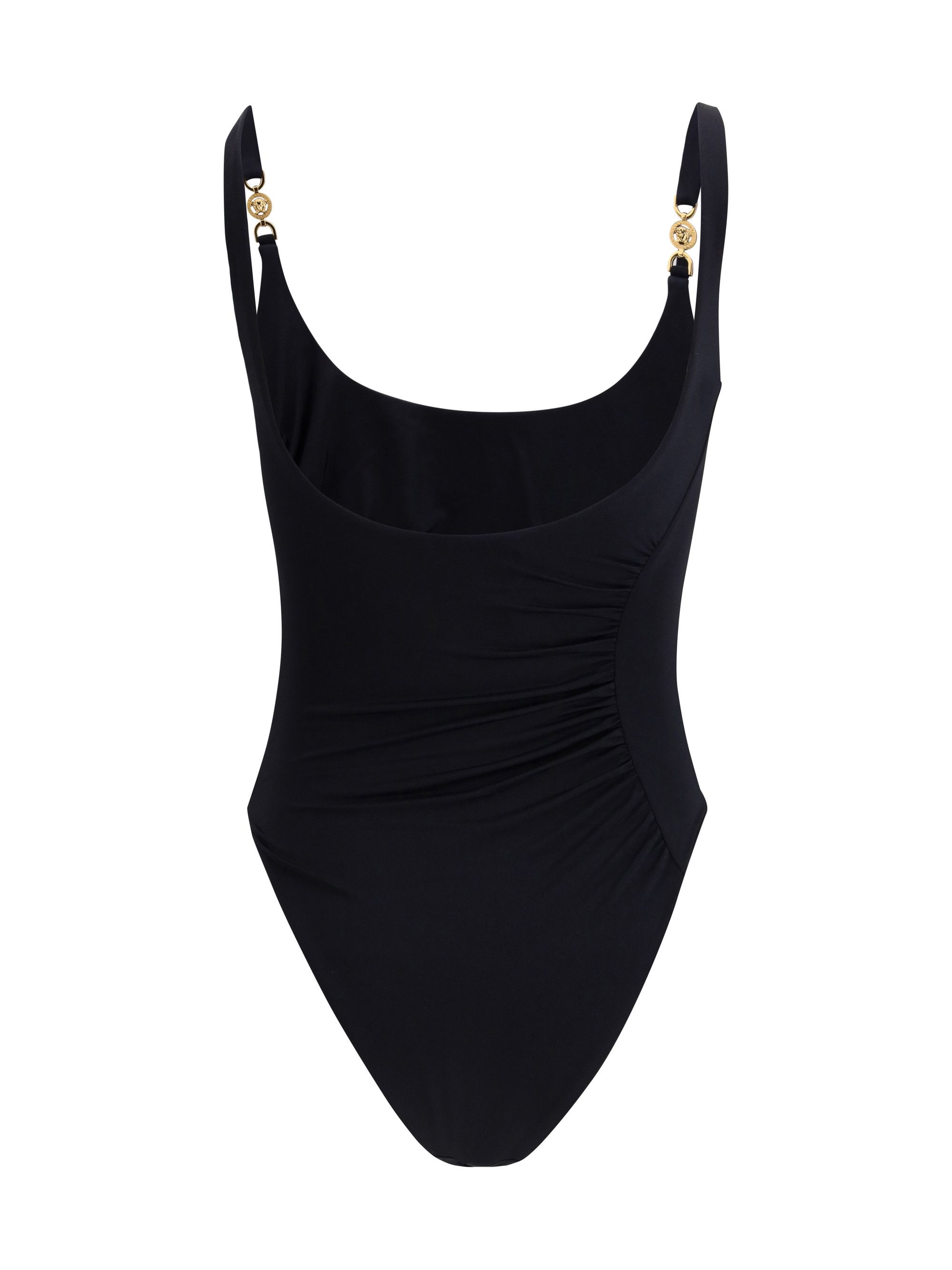 Versace Medusa ’95 Gathered Swimsuit Size L / US 10 / IT 46 - 2 Thumbnail