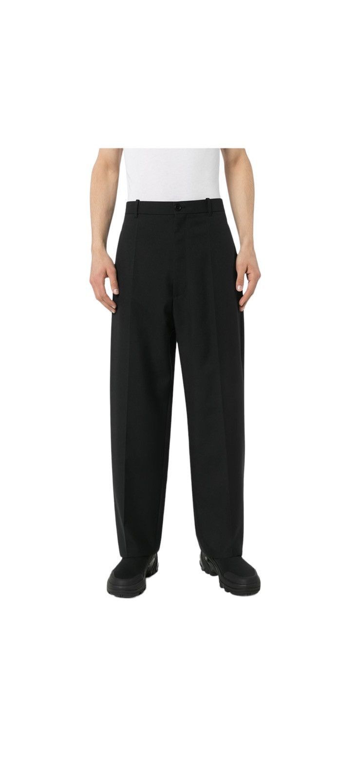 Balenciaga loose tailored pants black Size US 28 / EU 44 - 2 Thumbnail