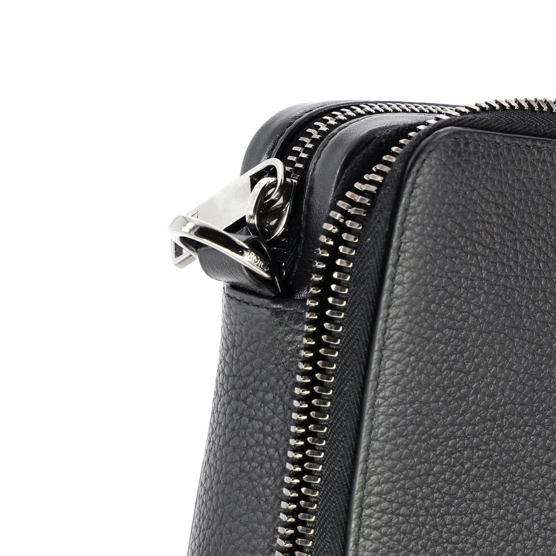 Dior CD Icon Double Zip Pouch Size ONE SIZE - 6 Thumbnail