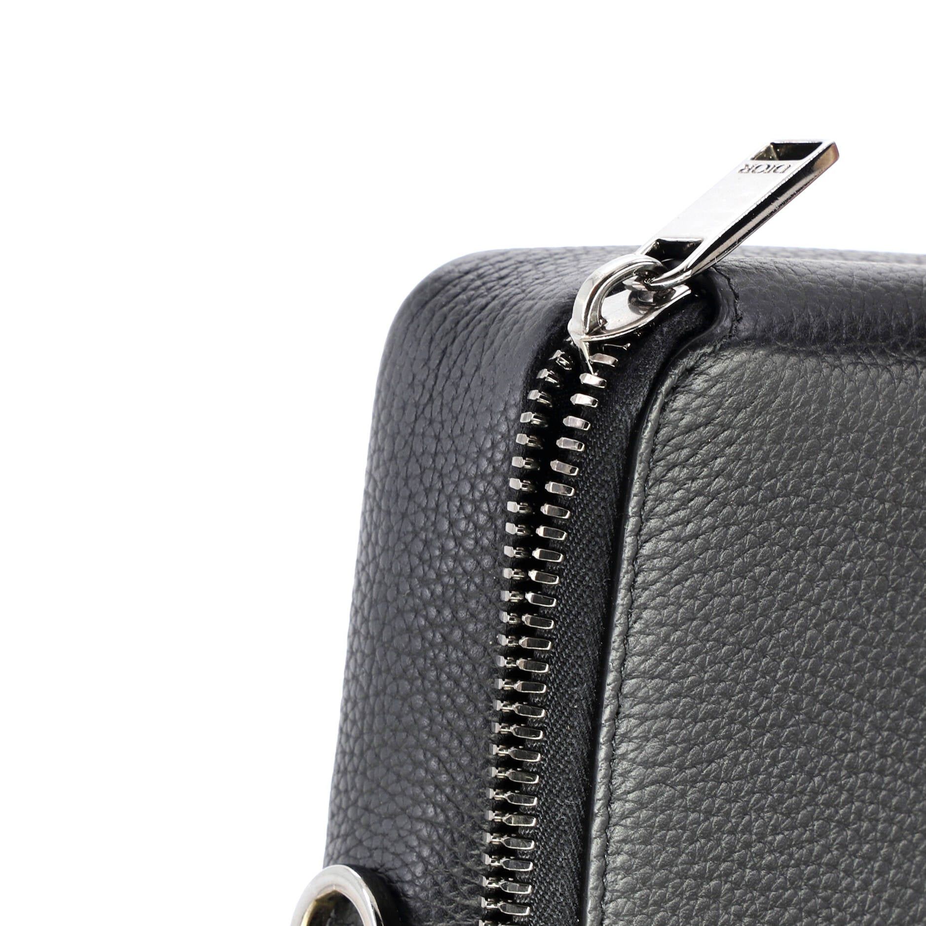 Dior CD Icon Double Zip Pouch Size ONE SIZE - 7 Thumbnail