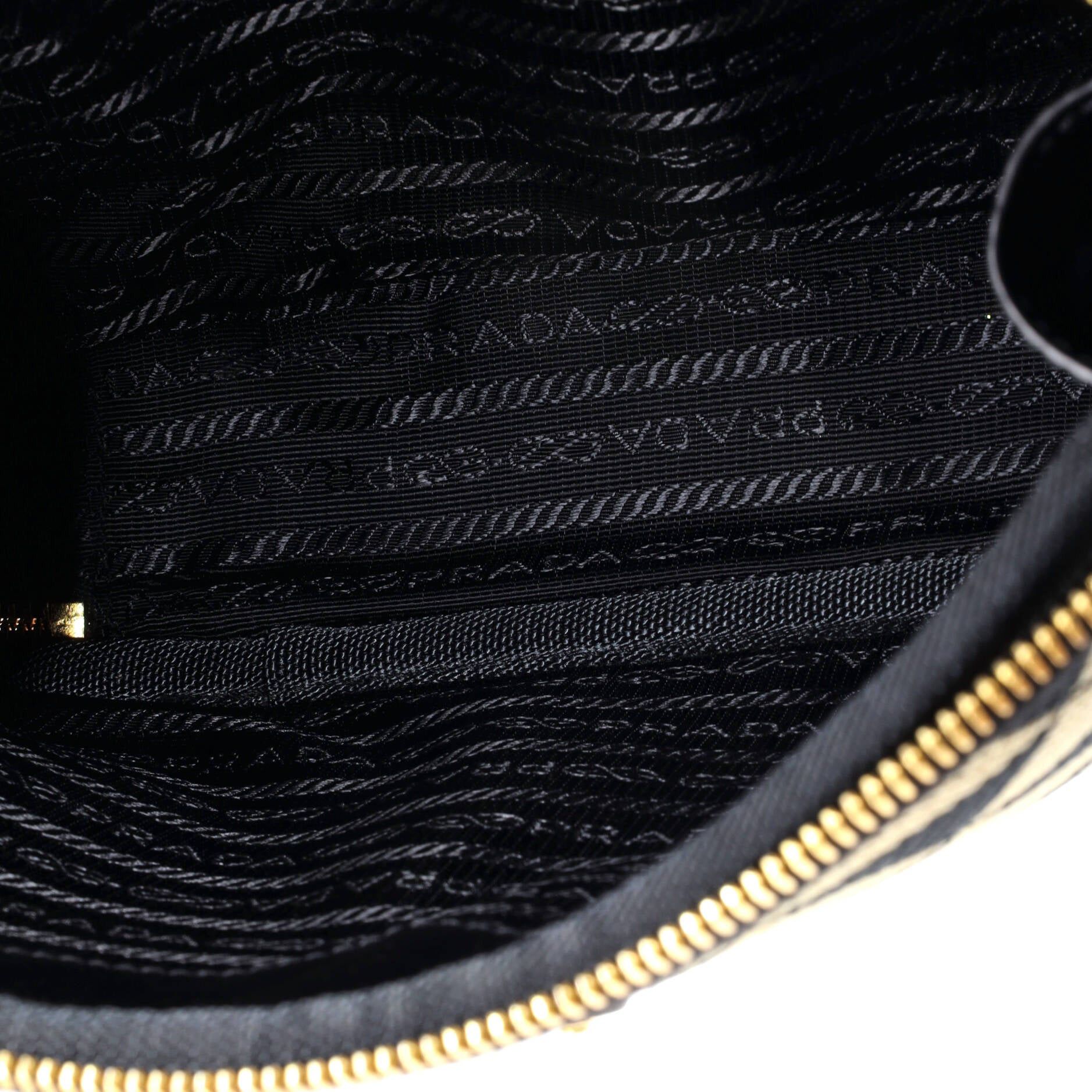 Prada Symbole Zip Around Shoulder Bag Size ONE SIZE - 5 Thumbnail