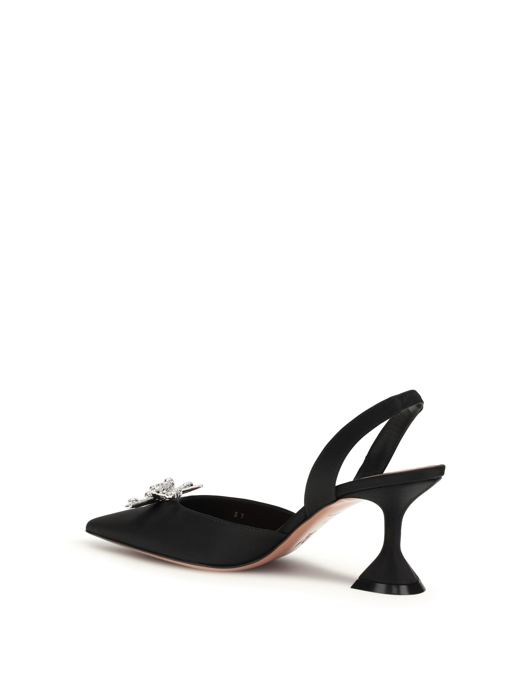 Amina Muaddi Rosie slingback Pumps Size US 7.5 / IT 37.5 - 3 Thumbnail