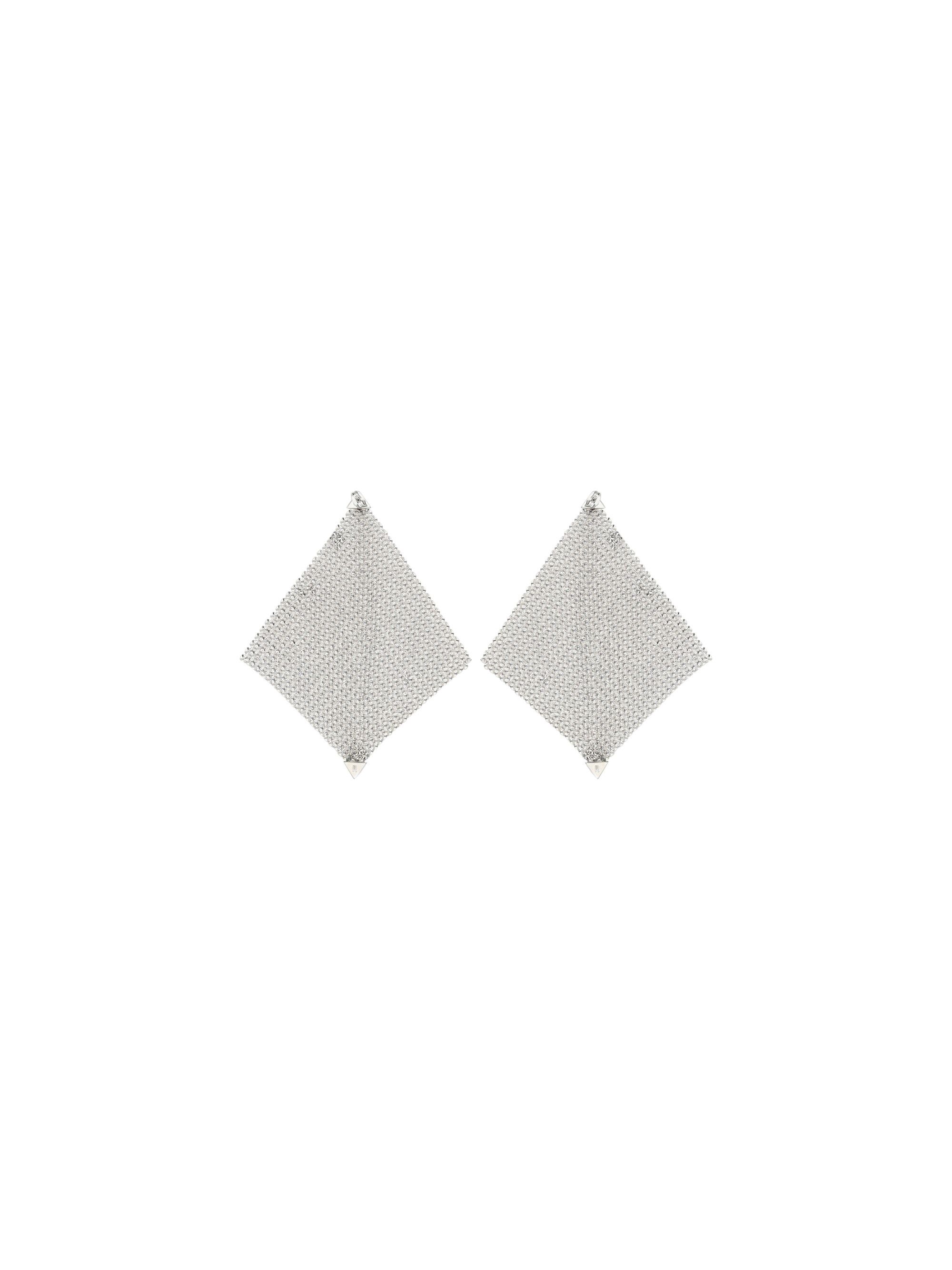 Paco Rabanne Pixel Chainmail Earrings Size ONE SIZE - 2 Thumbnail