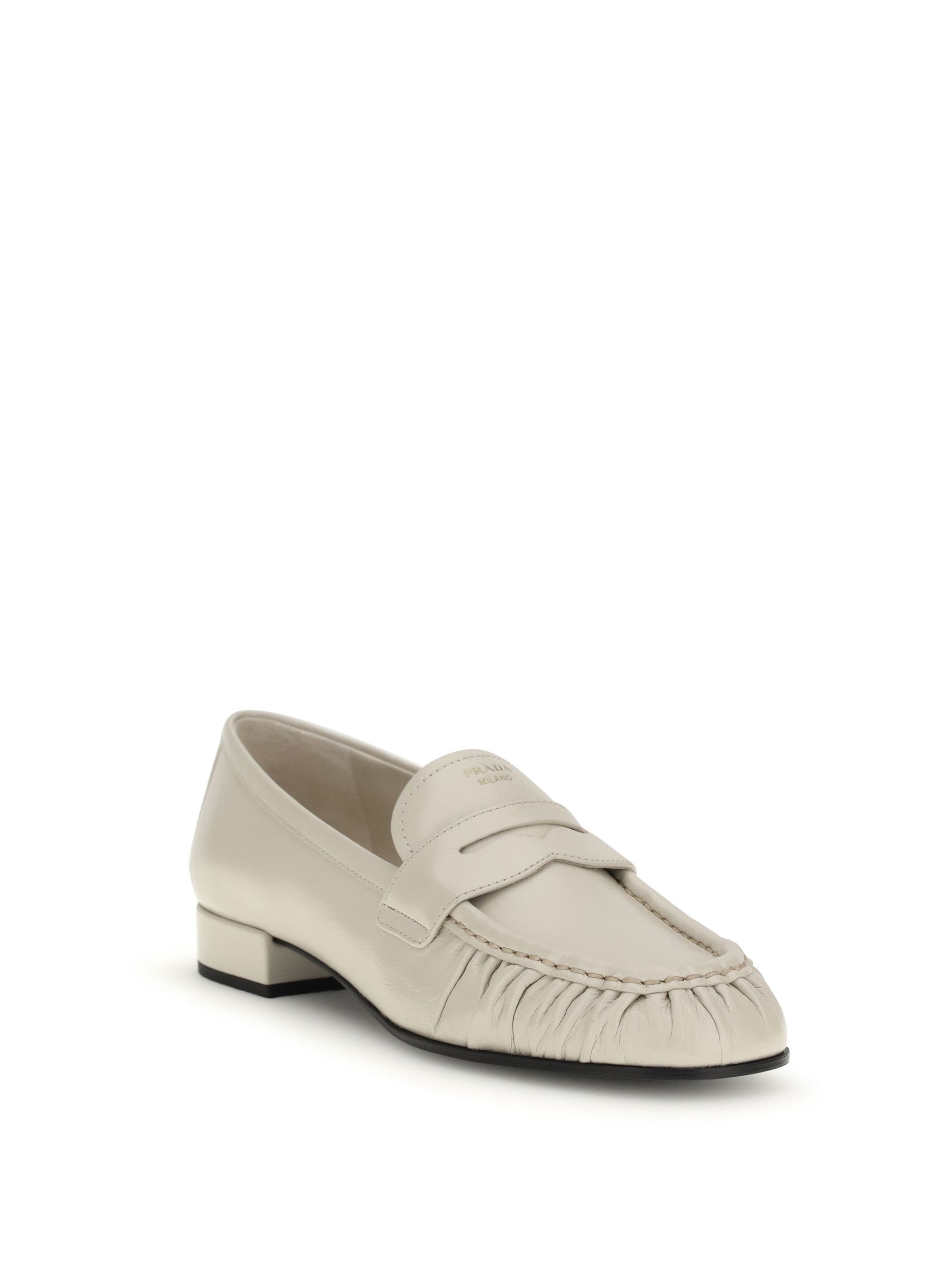 Prada Leather Loafers Size US 7.5 / IT 37.5 - 2 Thumbnail