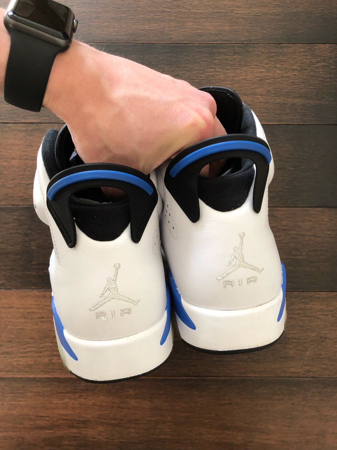 Nike Air Jordan 6 White Sport Blue Shoes Size US 11 / EU 44 - 6 Preview
