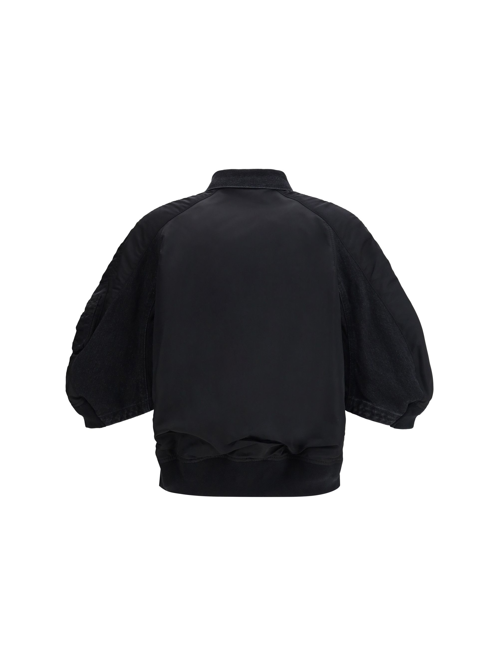 Sacai Denim x nylon twill Jacket Size L / US 10 / IT 46 - 2 Thumbnail