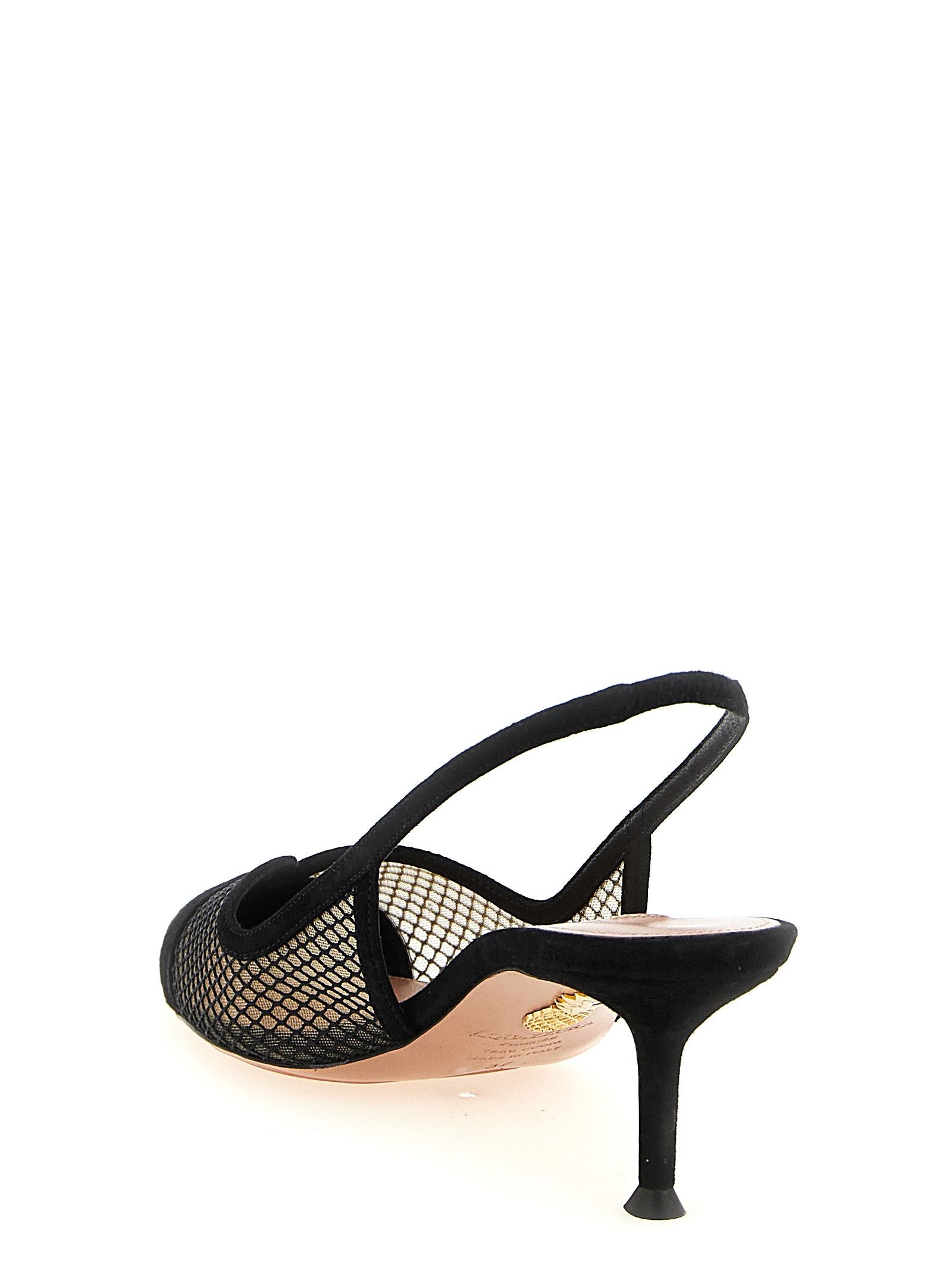 Aquazzura 'Gia Mesh' Slingback Size US 6.5 / IT 36.5 - 3 Thumbnail