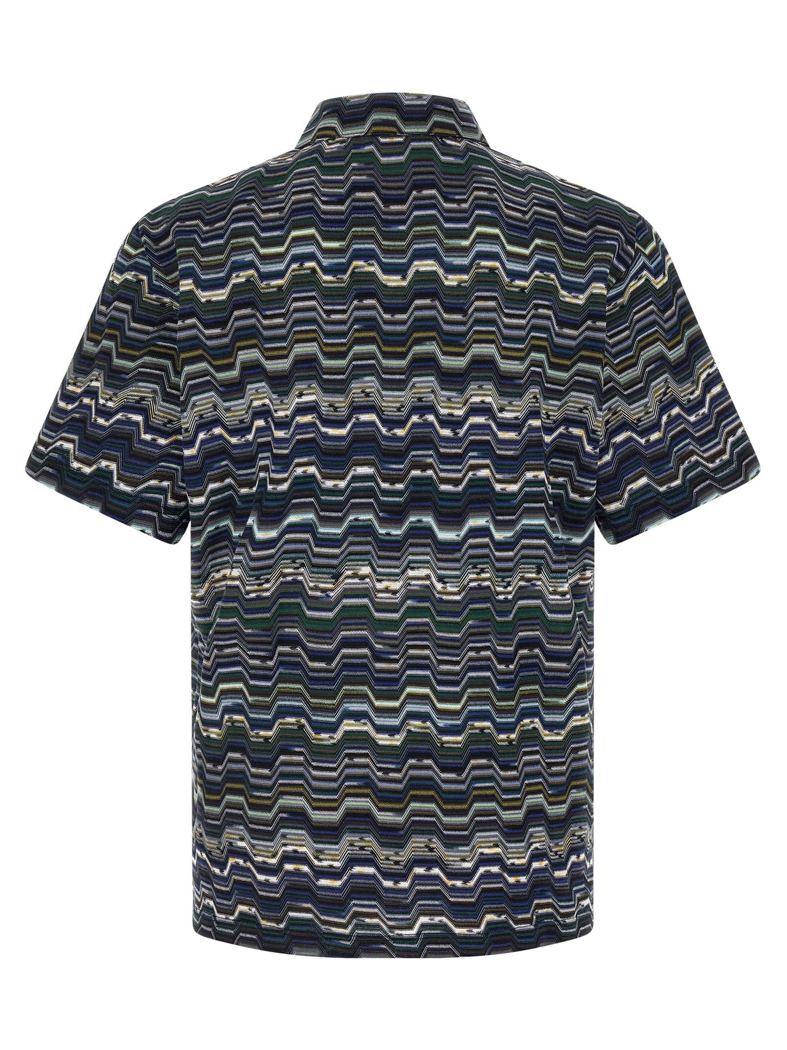 Zigzag Polo Shirt
