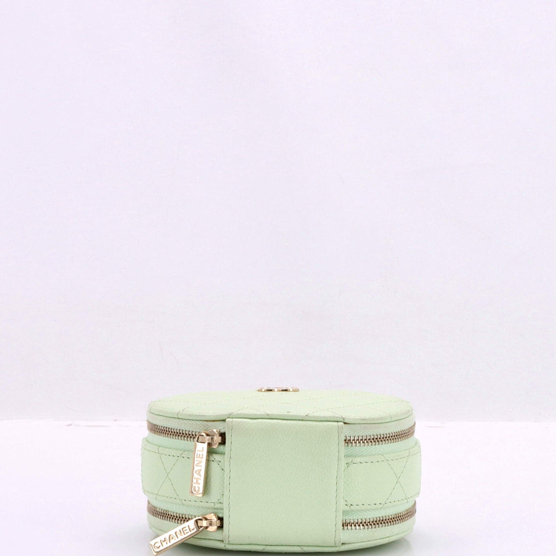 Chanel Handle with Care Round Vanity Case with Chain Size ONE SIZE - 4 Thumbnail