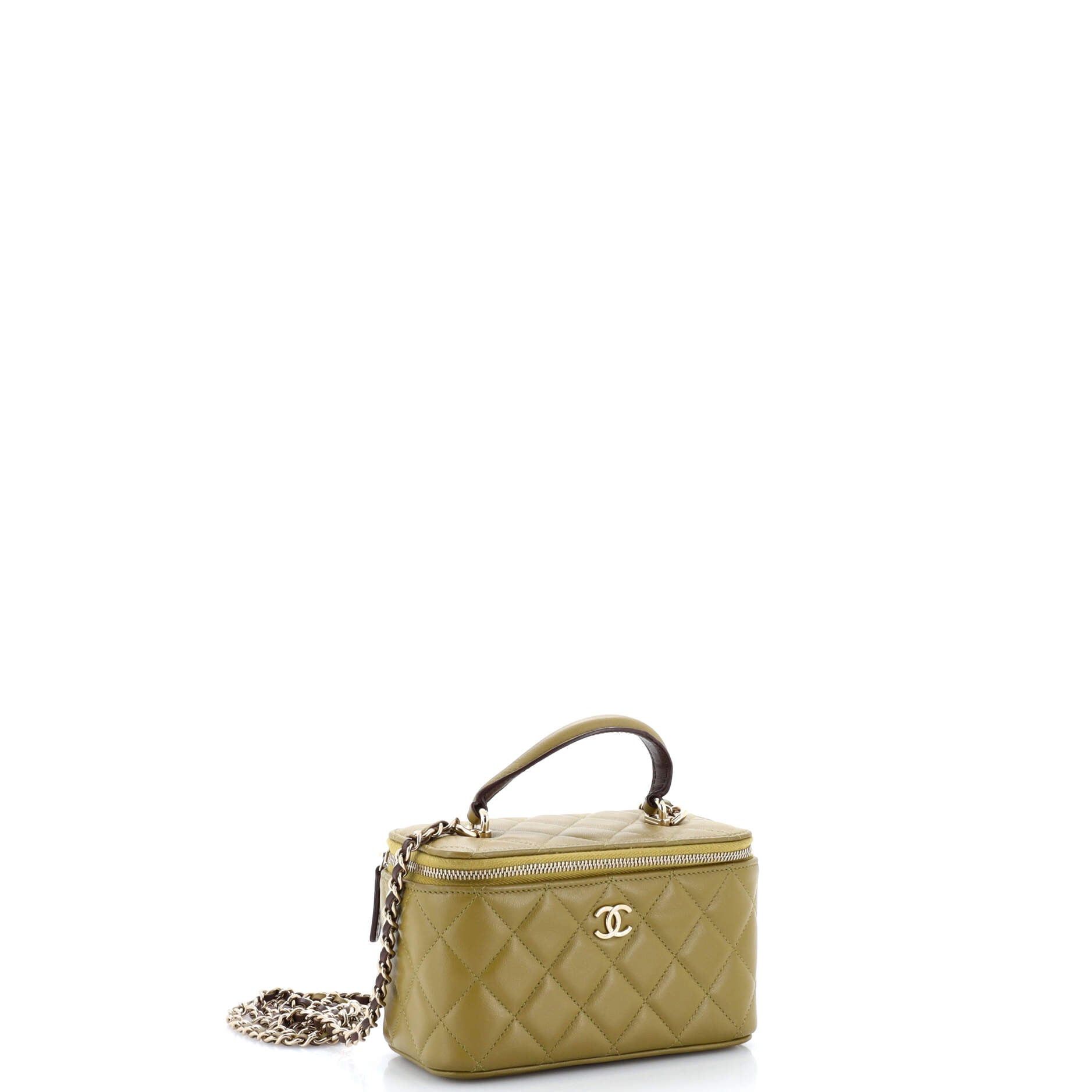 Chanel Classic Top Handle Vanity Case with Chain Size ONE SIZE - 2 Thumbnail