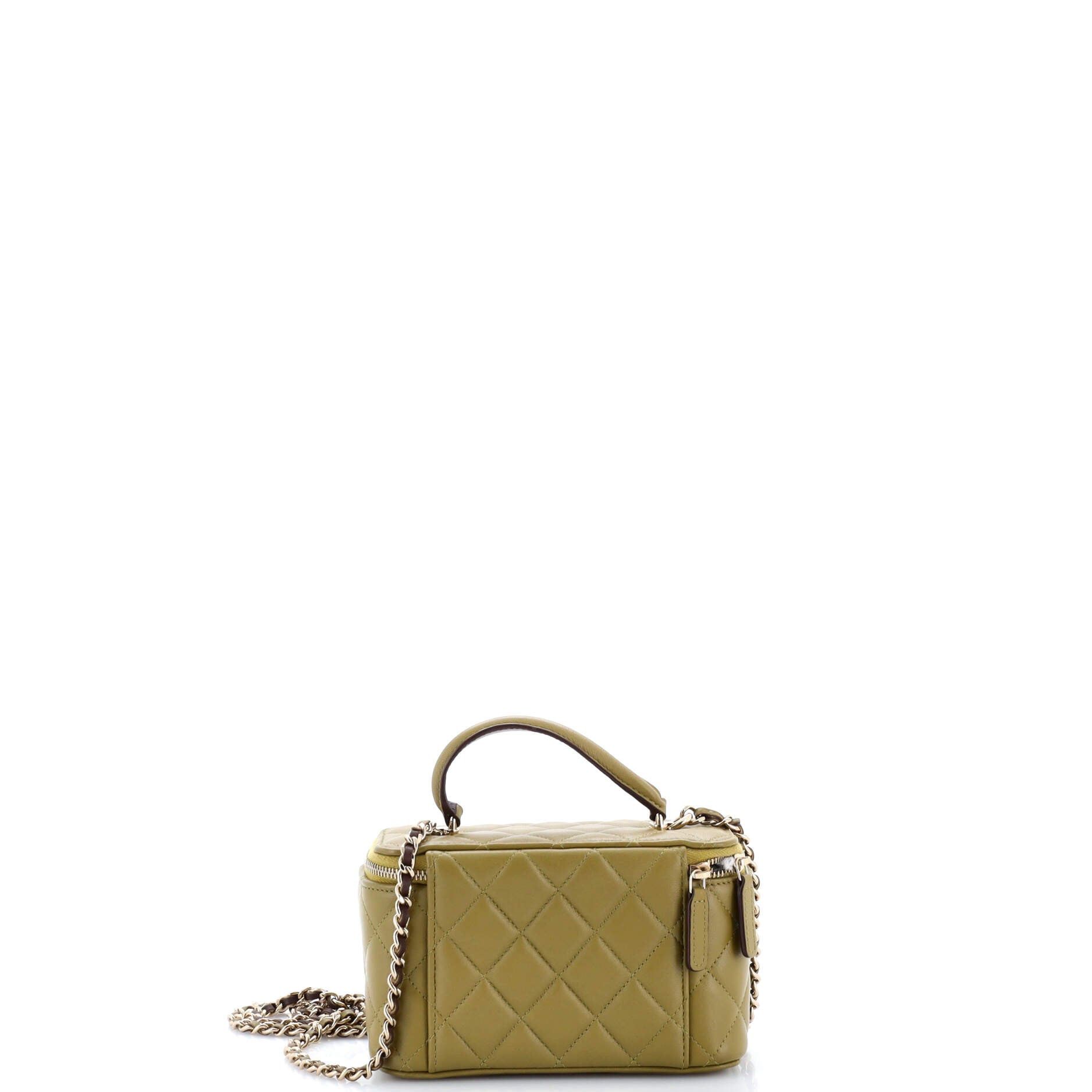 Chanel Classic Top Handle Vanity Case with Chain Size ONE SIZE - 3 Thumbnail