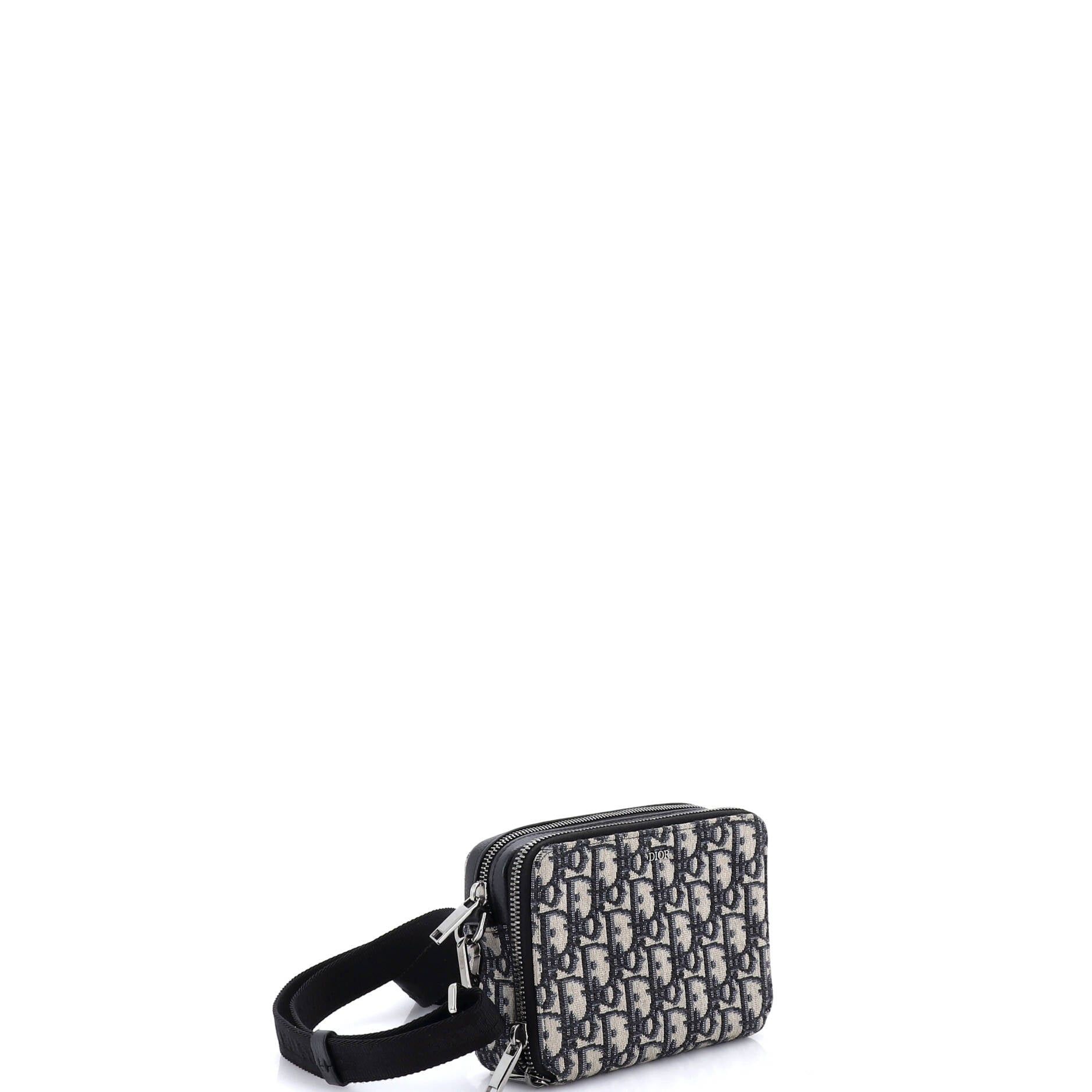Dior Double Zip Crossbody Pouch Size ONE SIZE - 2 Thumbnail