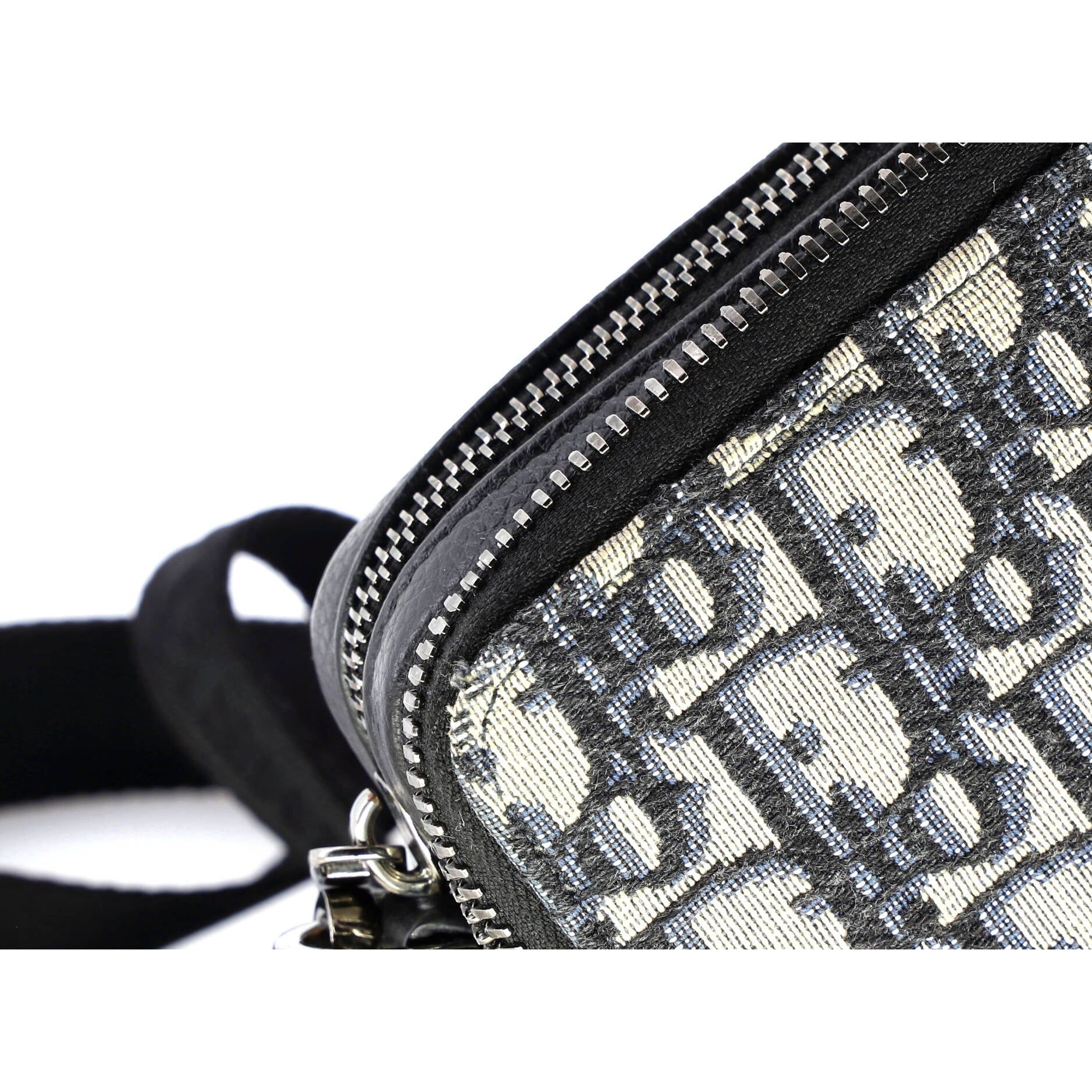 Dior Double Zip Crossbody Pouch Size ONE SIZE - 6 Thumbnail