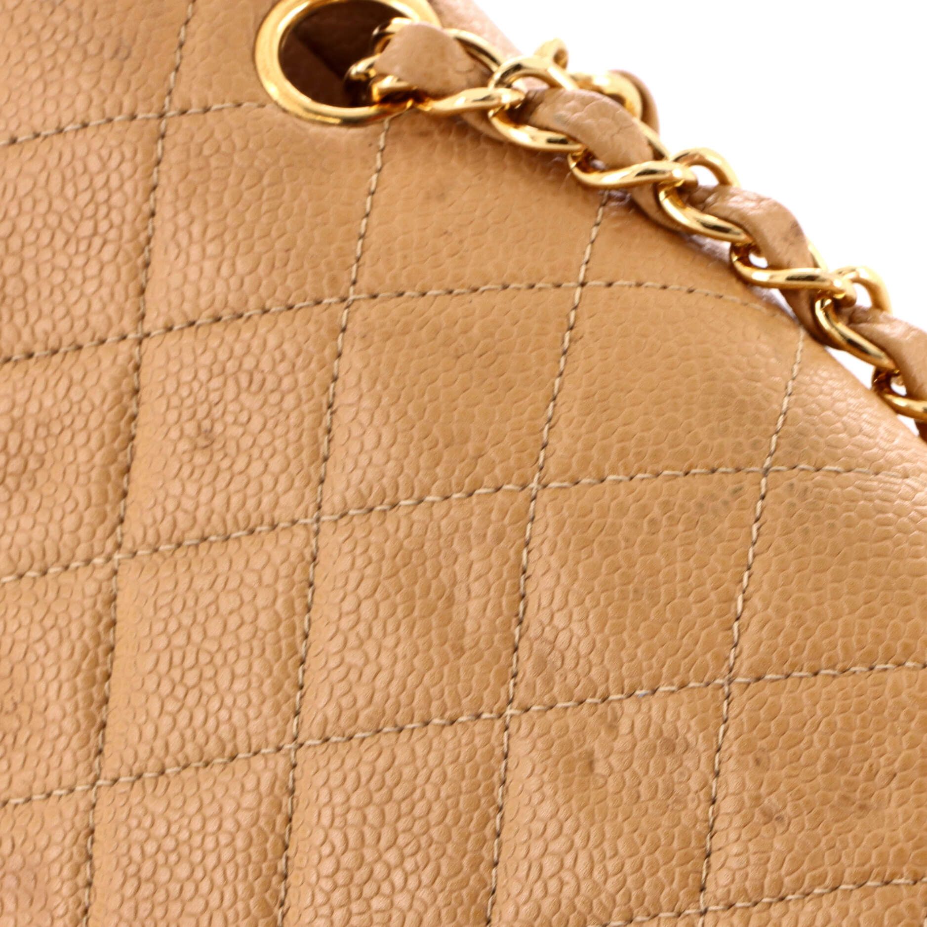 Chanel Vintage Classic Double Flap Bag Size ONE SIZE - 7 Thumbnail