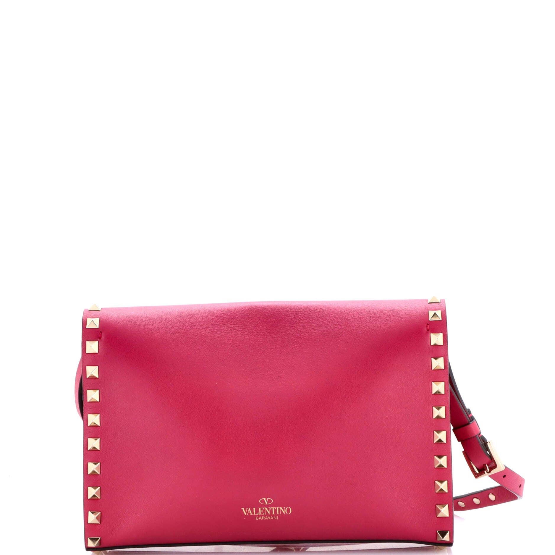 Valentino Rockstud Flip Lock Flap Bag Size ONE SIZE - 3 Thumbnail