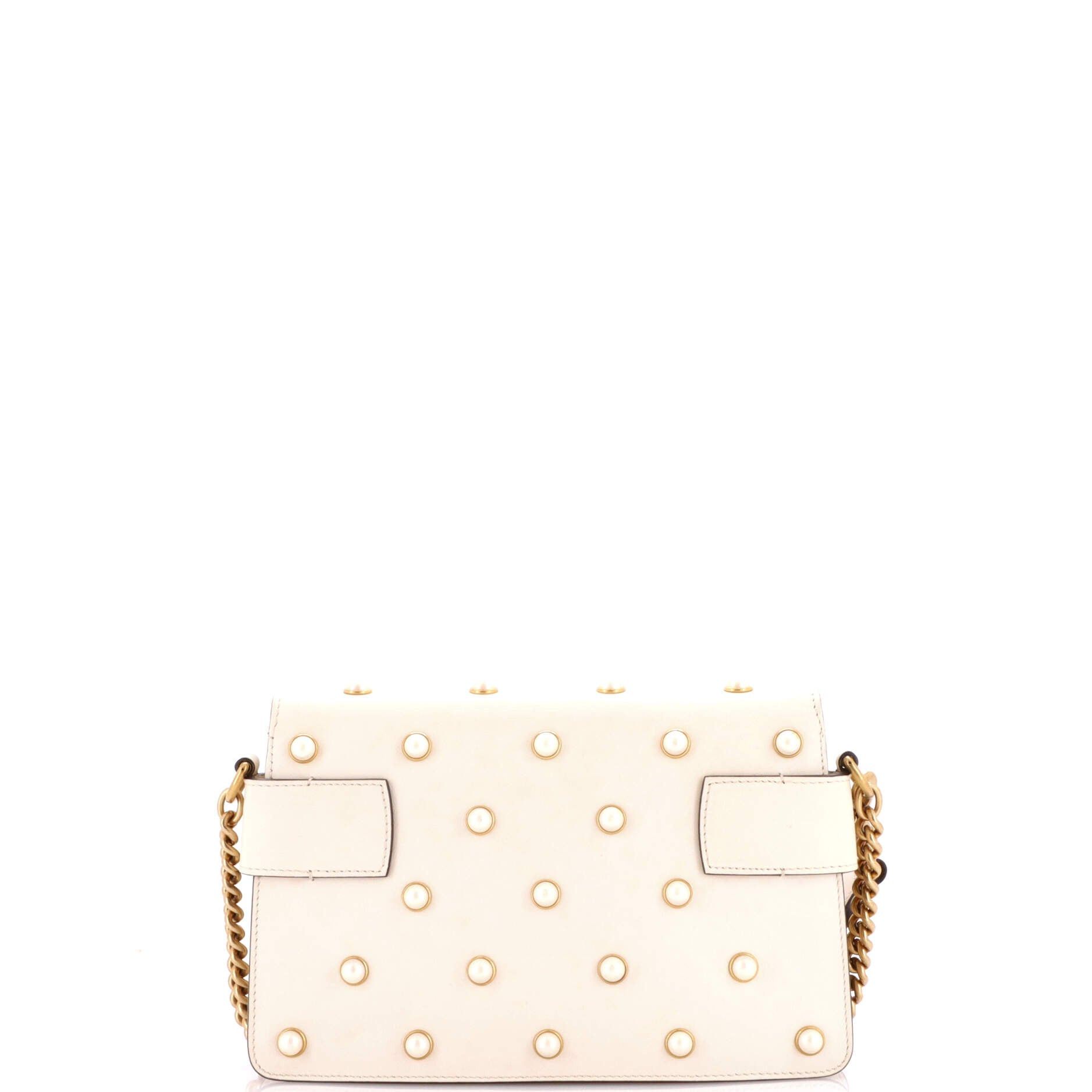 Gucci Broadway Pearly Bee Shoulder Bag Size ONE SIZE - 3 Thumbnail