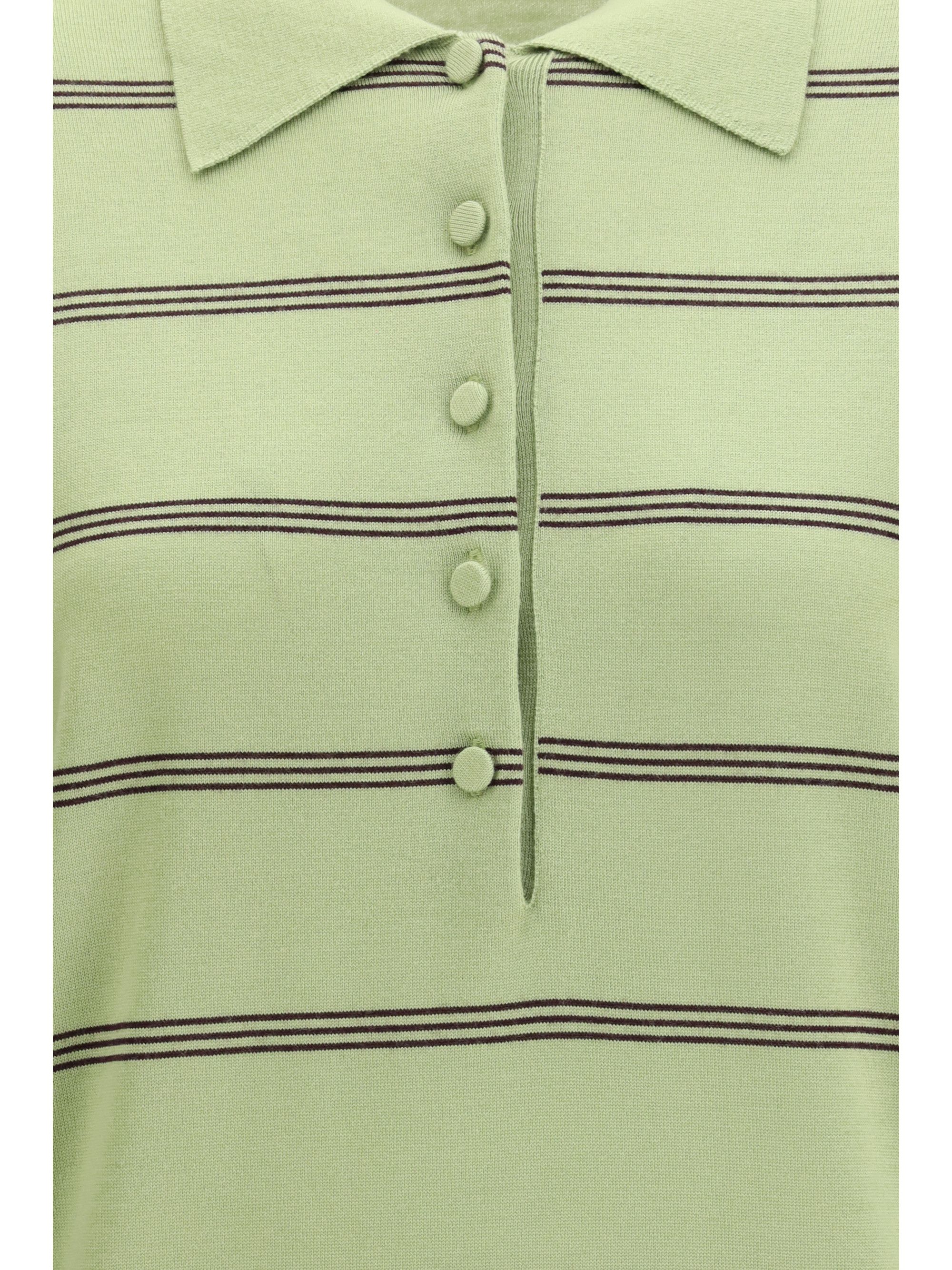 Dries Van Noten Merino wool striped polo Sweater Size S / US 4 / IT 40 - 3 Thumbnail