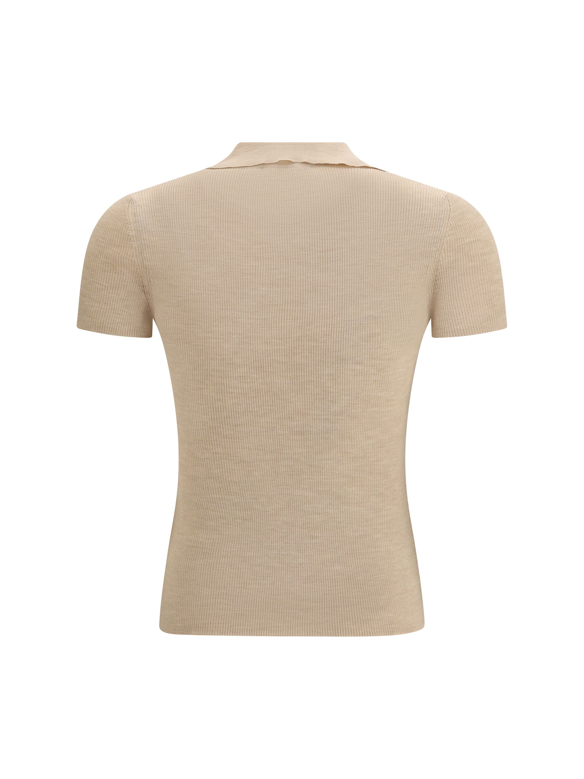 Max Mara Albero Wool Polo Shirt Size M / US 6-8 / IT 42-44 - 2 Thumbnail