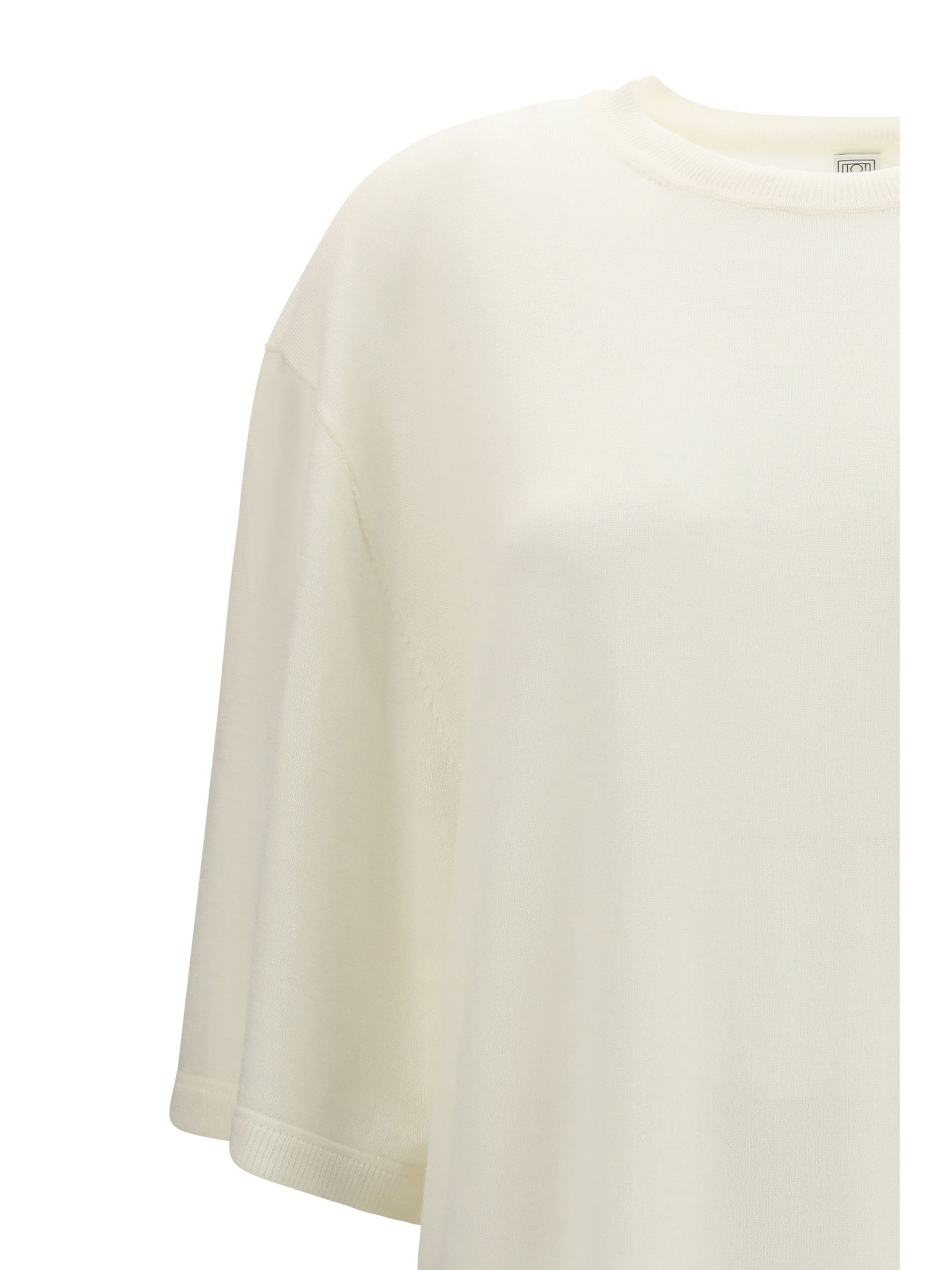 Toteme Wool T-shirt Dress Size S / US 4 / IT 40 - 3 Thumbnail