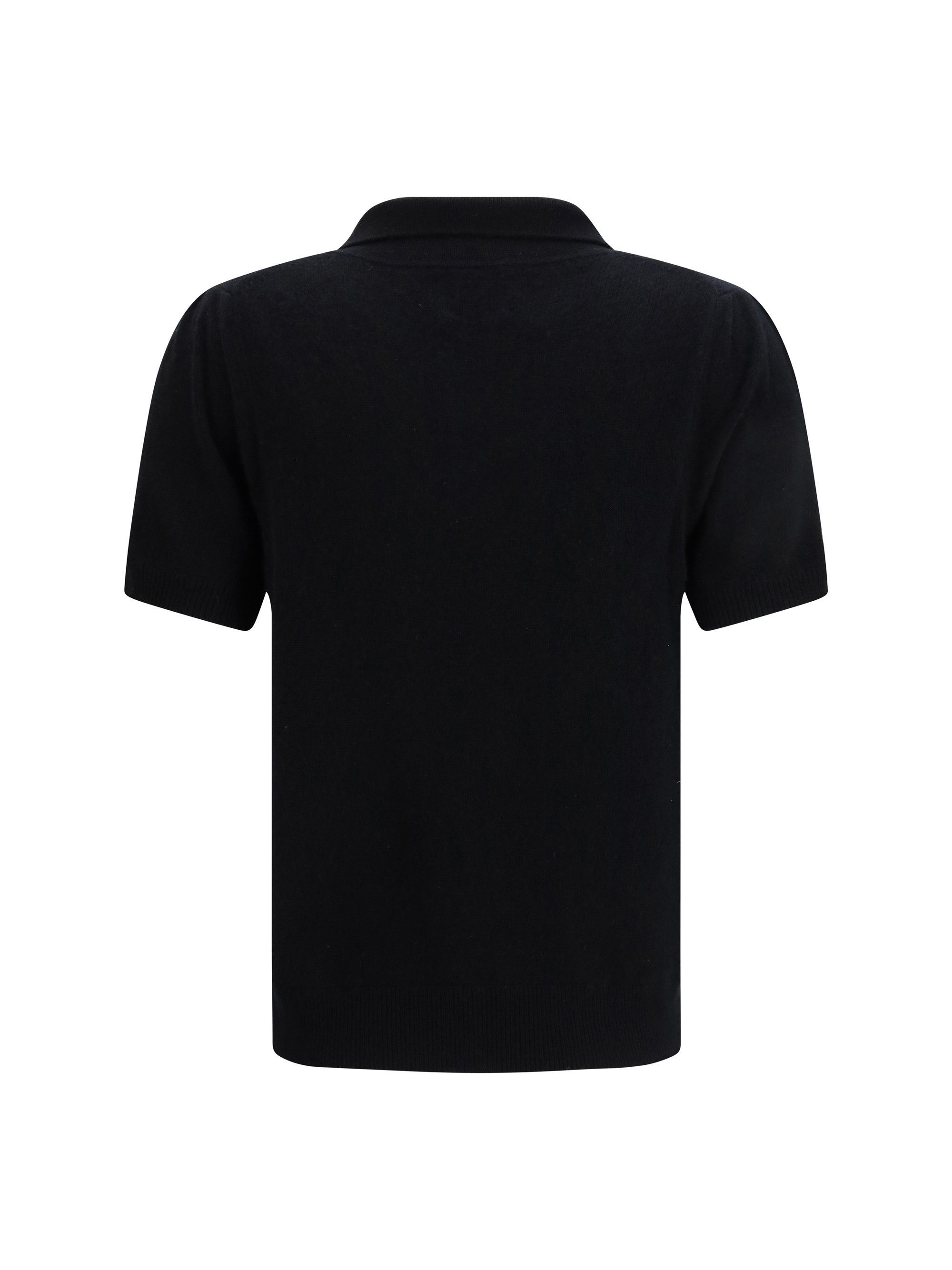 Allude Cashmere Polo Shirt Size L / US 10 / IT 46 - 2 Thumbnail