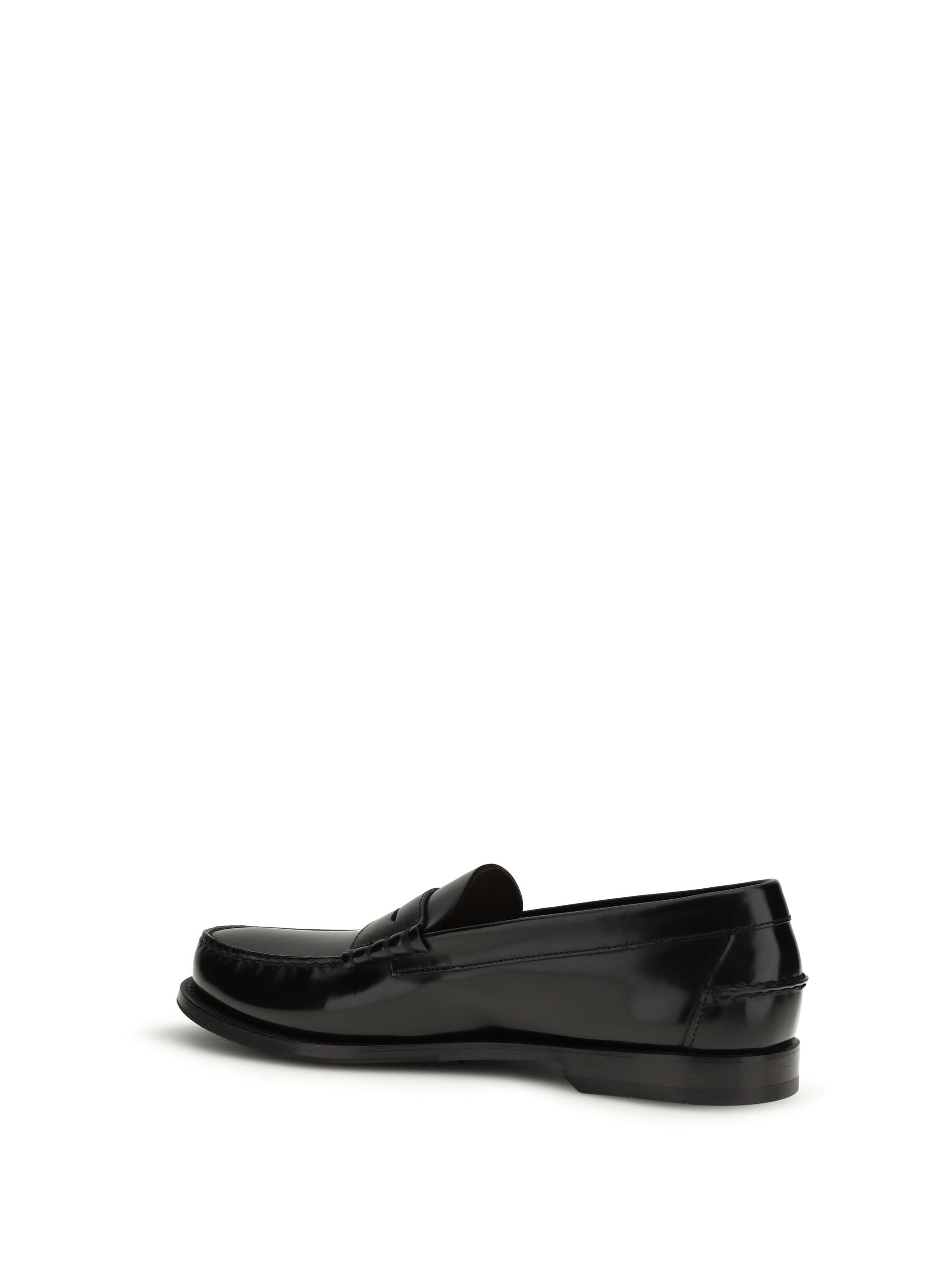 Prada Brushed Leather Loafers Size US 9.5 / EU 42-43 - 3 Thumbnail