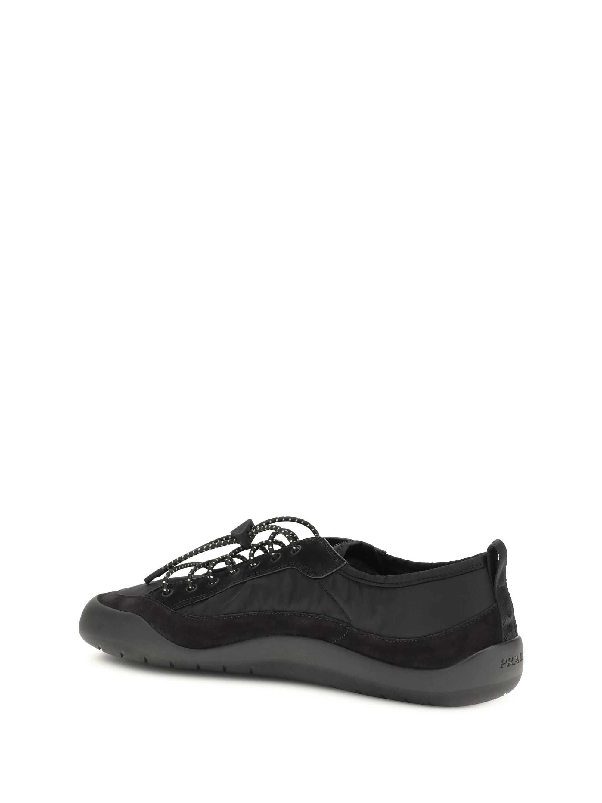 Prada Leather and fabric Sneakers Size US 12 / EU 45 - 3 Thumbnail