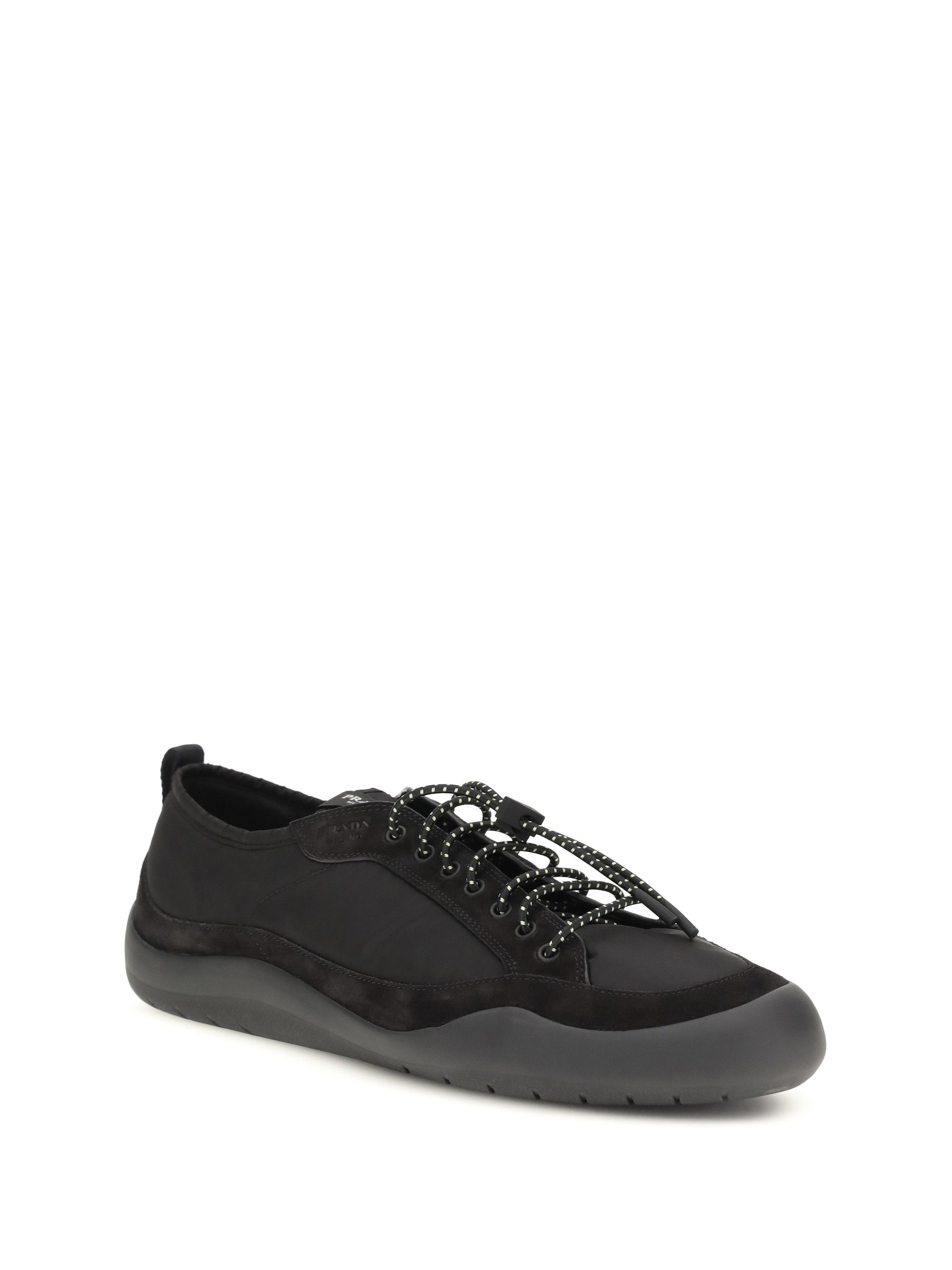 Prada Leather and fabric Sneakers Size US 9 / EU 42 - 2 Thumbnail