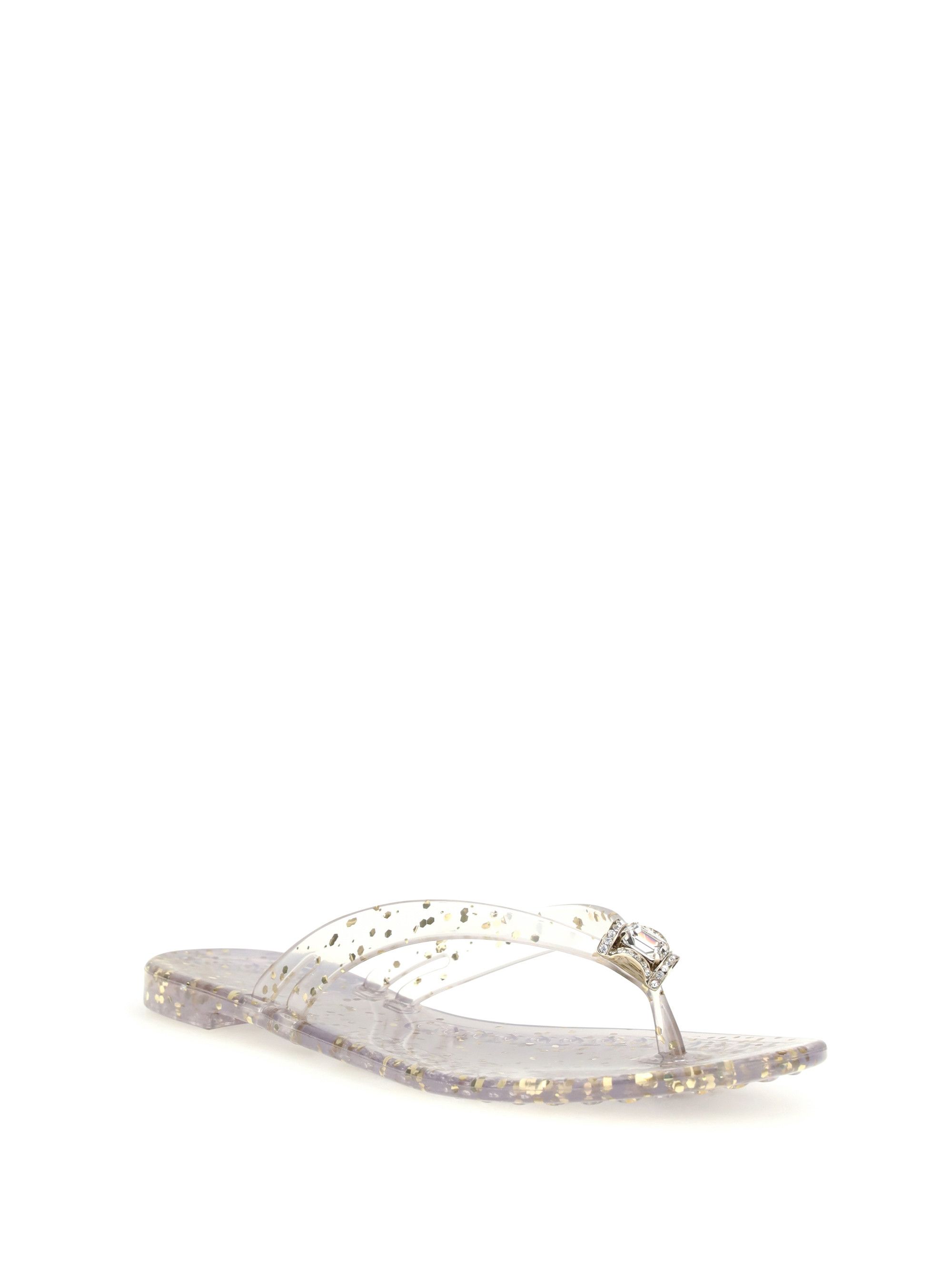 Casadei Glitter thong Sandals Size US 6 / IT 36 - 2 Thumbnail
