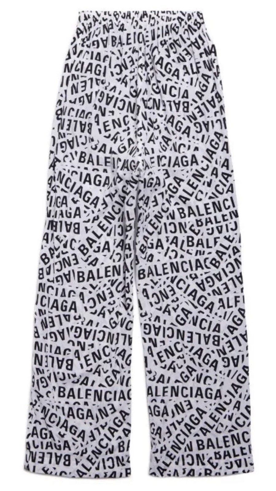 Balenciaga logo strips pyjama pants Size 30" / US 8 / IT 44 - 2 Thumbnail