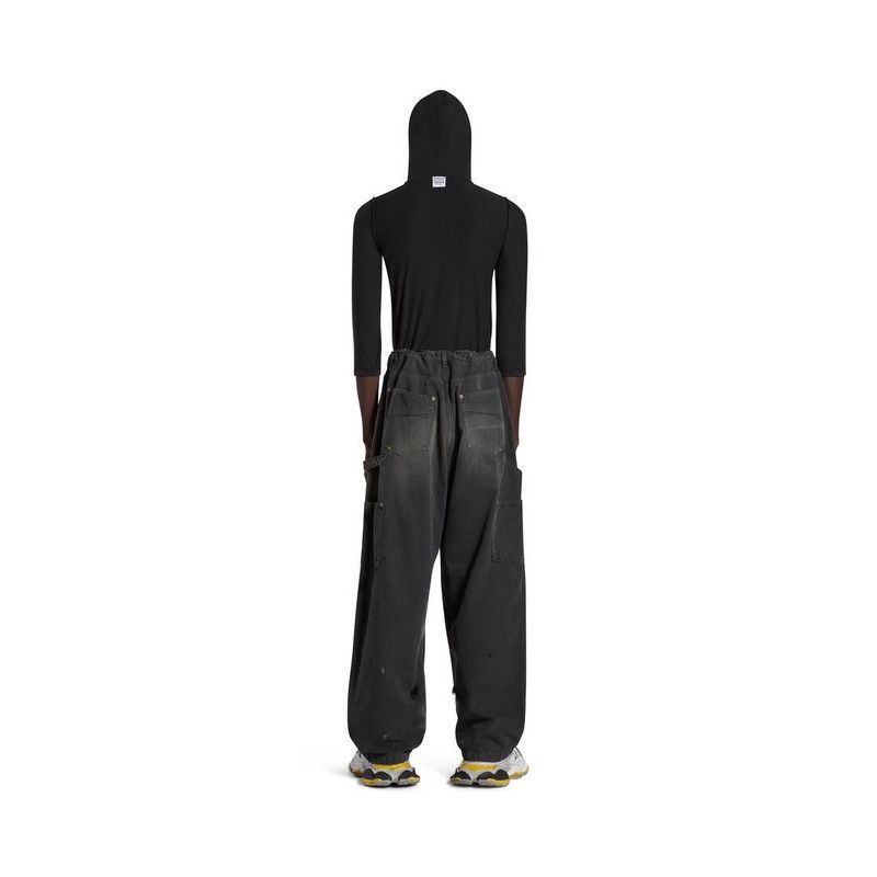 Balenciaga men's double knee pants in black Size US 38 / EU 54 - 4 Thumbnail