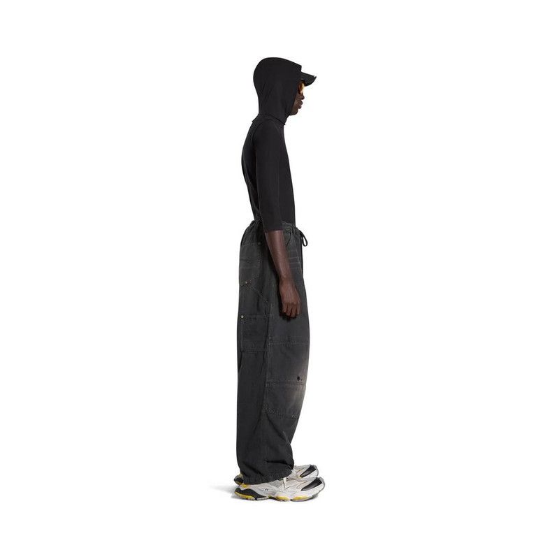 Balenciaga men's double knee pants in black Size US 38 / EU 54 - 3 Thumbnail