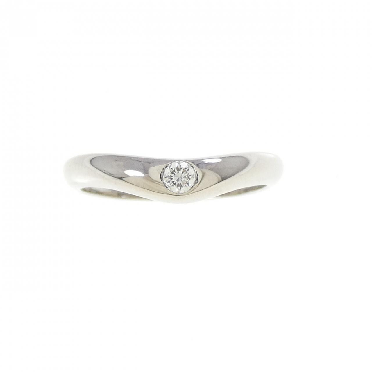 Bvlgari Bvlgari Bvlgari Platinum 950 Diamond Ring Size 8.5 Precious Metal Ring DUTY FREE for USA Size ONE SIZE - 2 Thumbnail