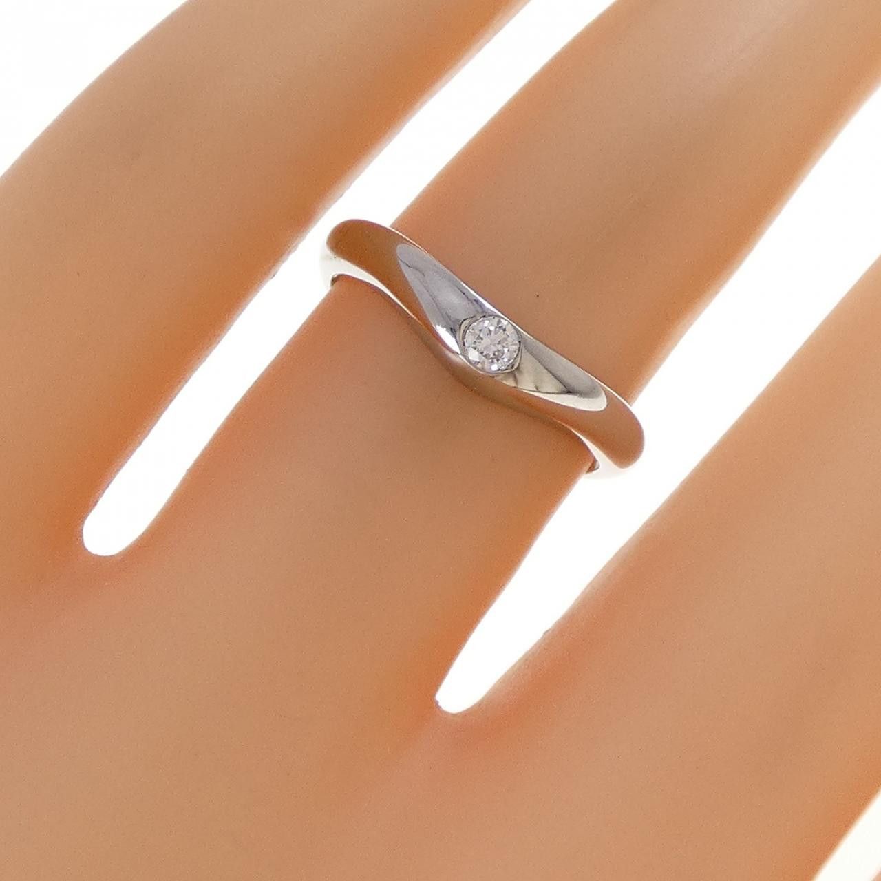 Bvlgari Bvlgari Bvlgari Platinum 950 Diamond Ring Size 8.5 Precious Metal Ring DUTY FREE for USA Size ONE SIZE - 5 Thumbnail