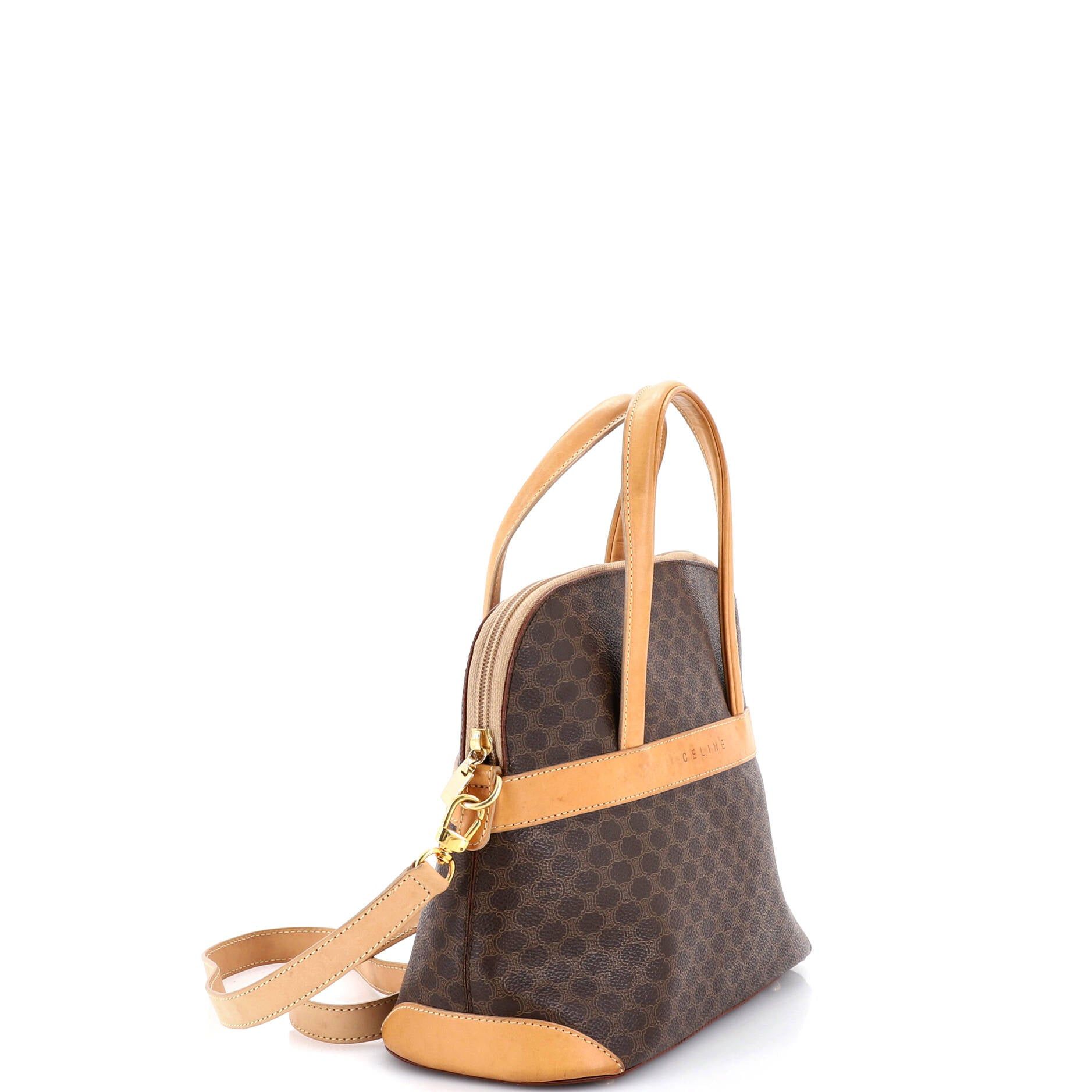 Celine Vintage Logo Convertible Zip Tote Size ONE SIZE - 2 Thumbnail