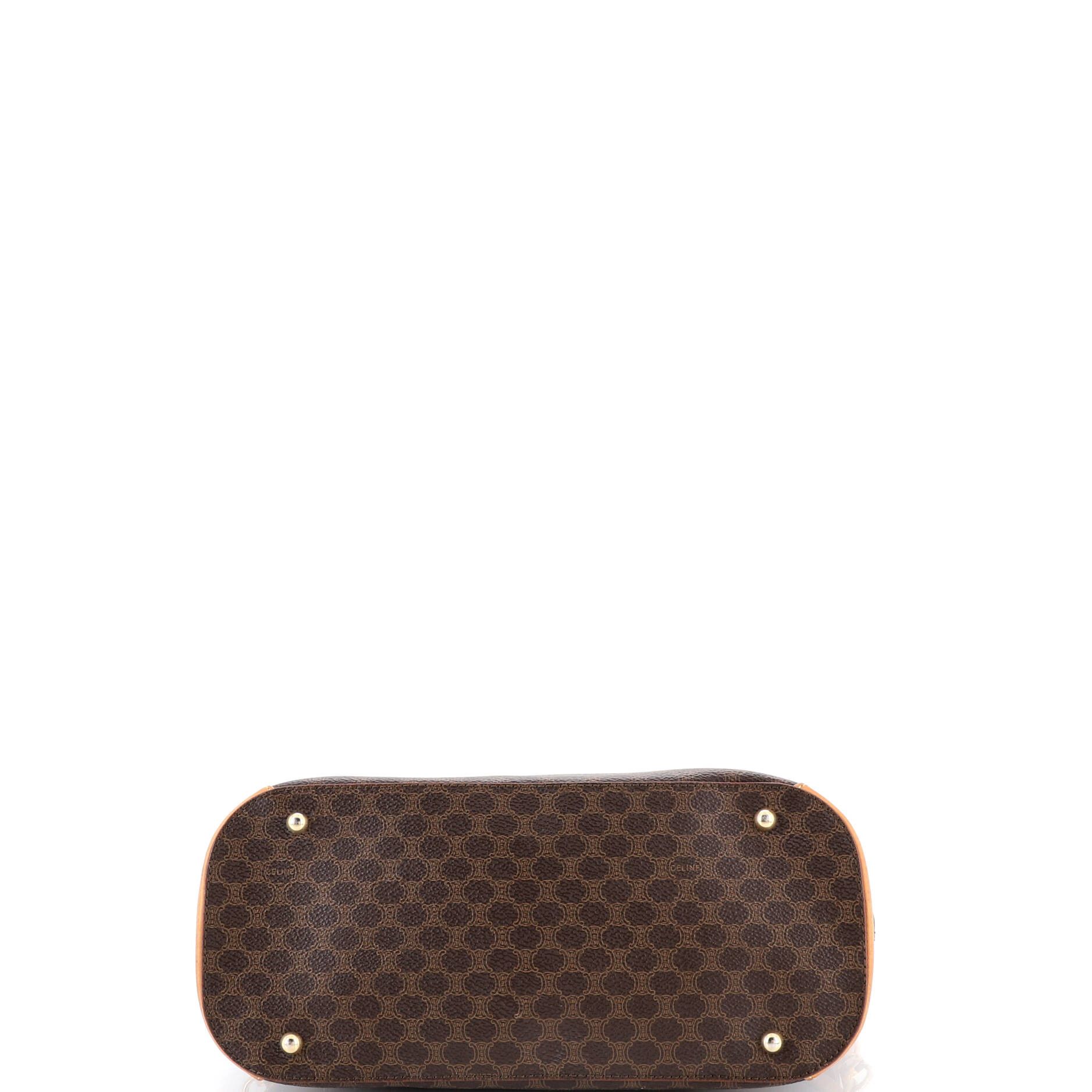 Celine Vintage Logo Convertible Zip Tote Size ONE SIZE - 4 Thumbnail