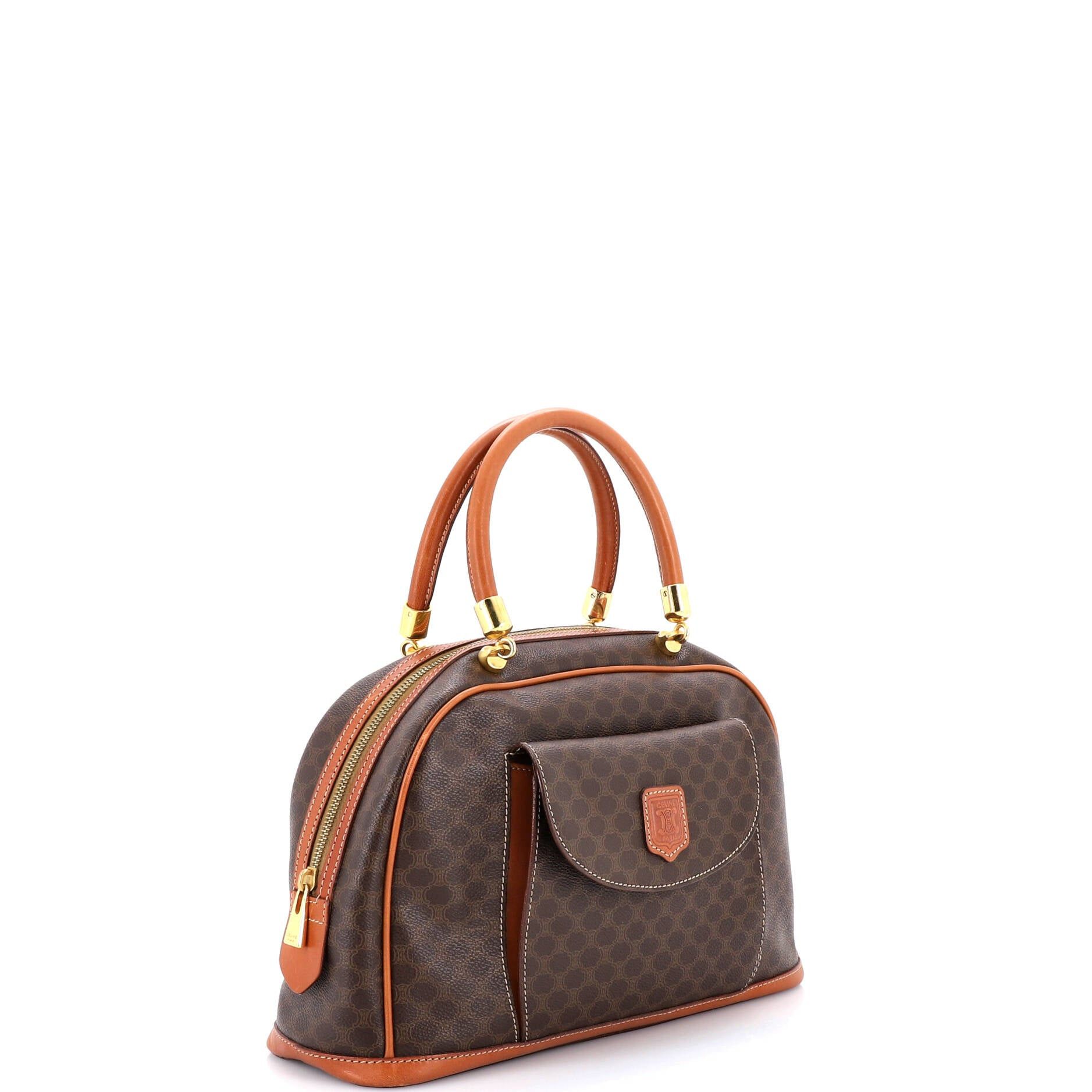 Celine Vintage Front Pocket Top Handle Bag Size ONE SIZE - 2 Thumbnail