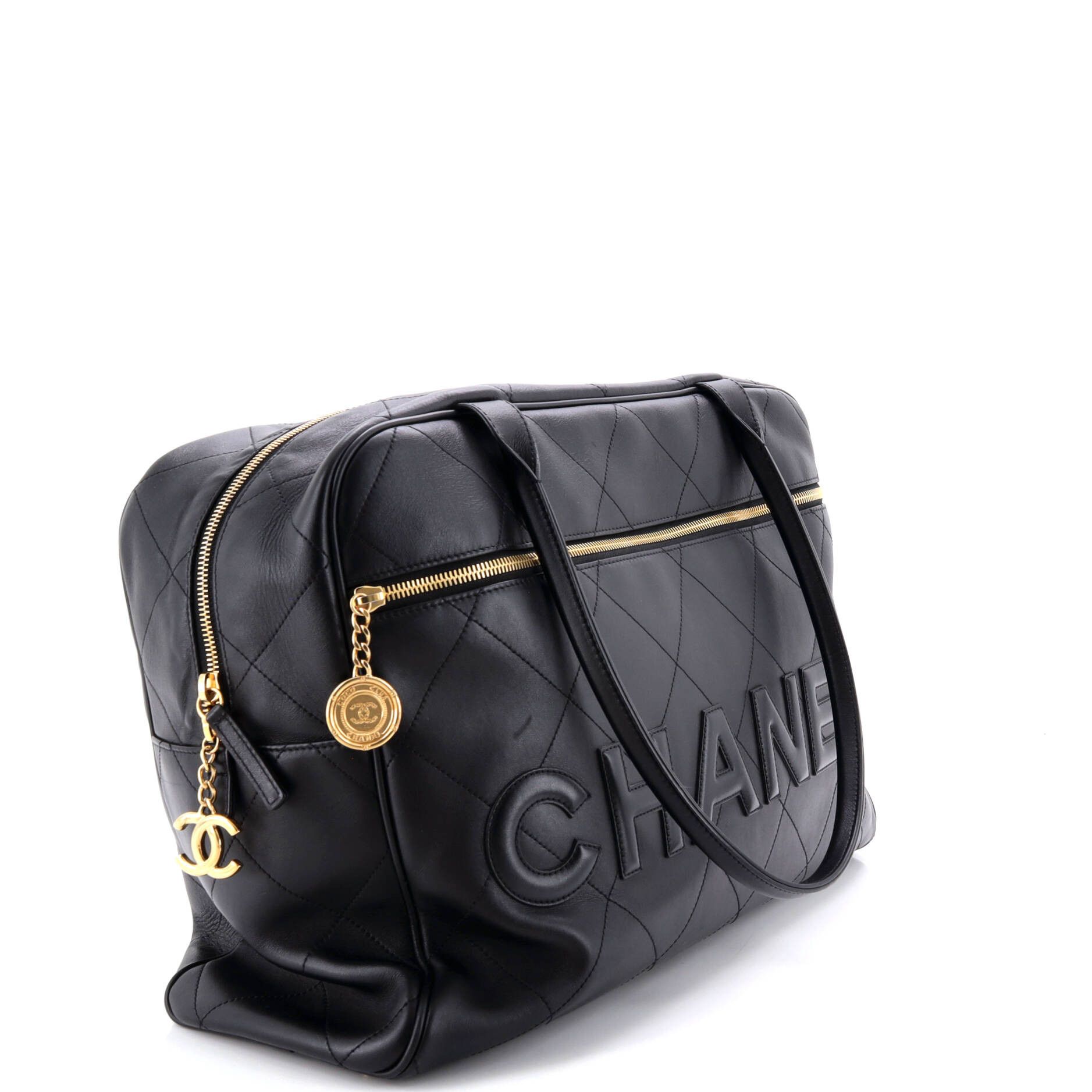 Chanel Logo Bowler Bag Size ONE SIZE - 2 Thumbnail