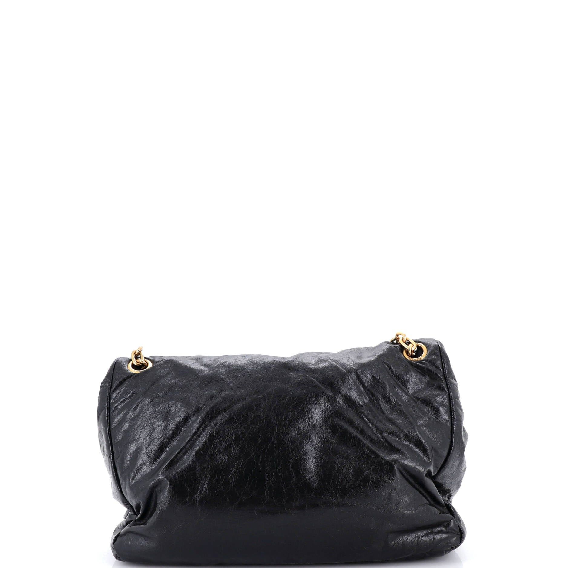 Balenciaga Monaco Chain Flap Shoulder Bag Size ONE SIZE - 3 Thumbnail