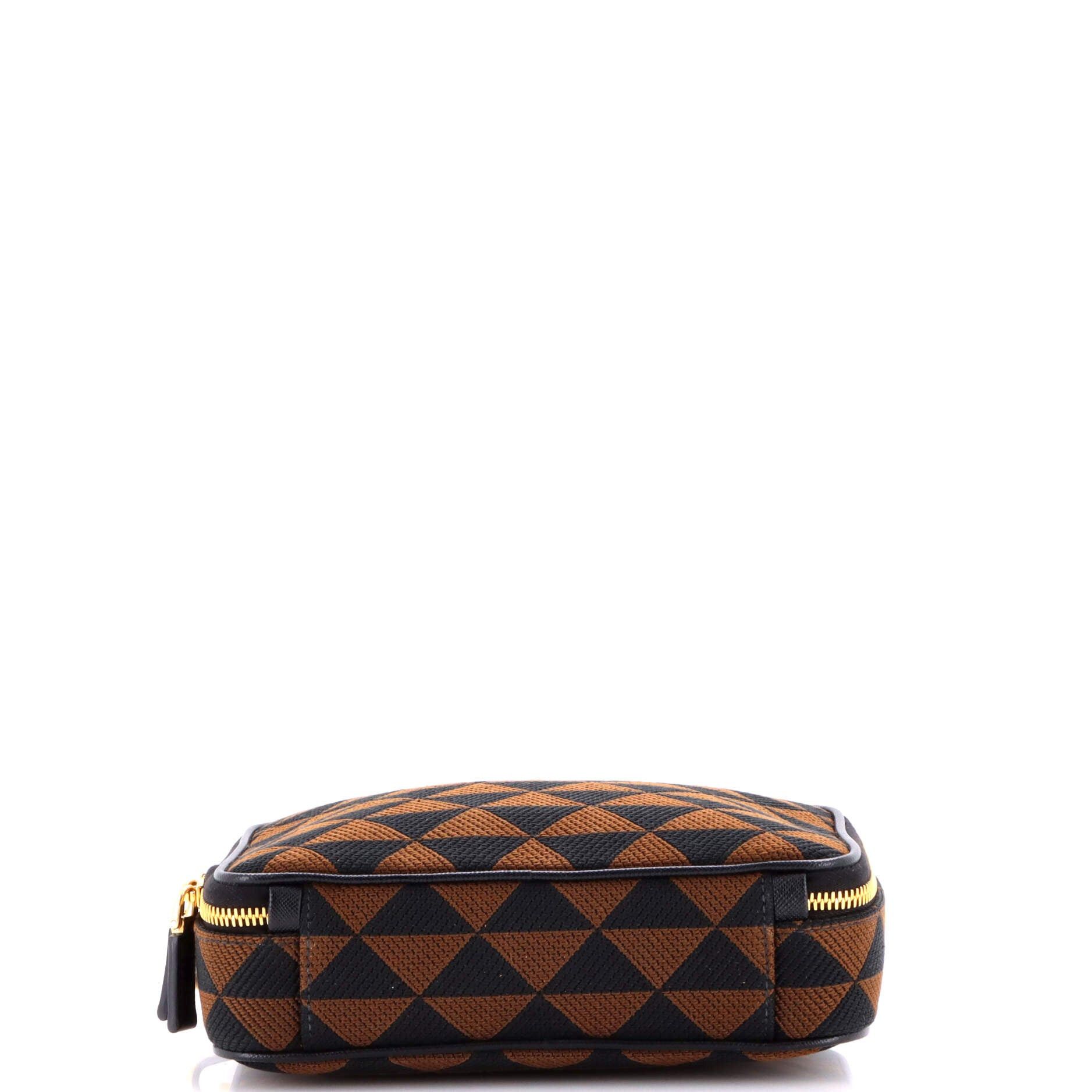 Prada Symbole Zip Around Shoulder Bag Size ONE SIZE - 4 Thumbnail