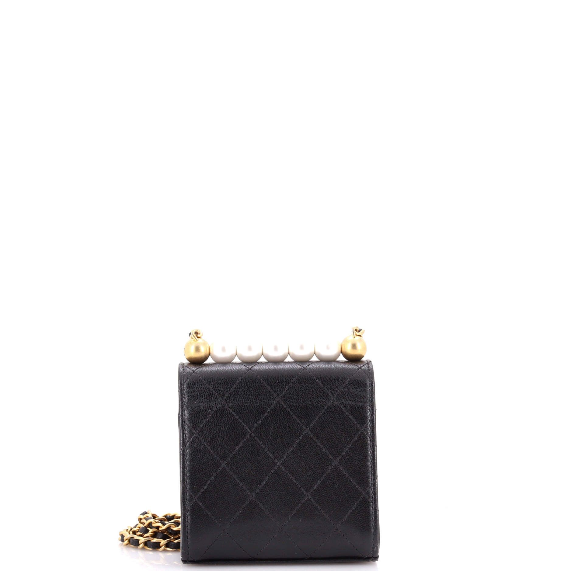 Chanel Chic Pearls Flap Clutch with Chain Size ONE SIZE - 4 Thumbnail