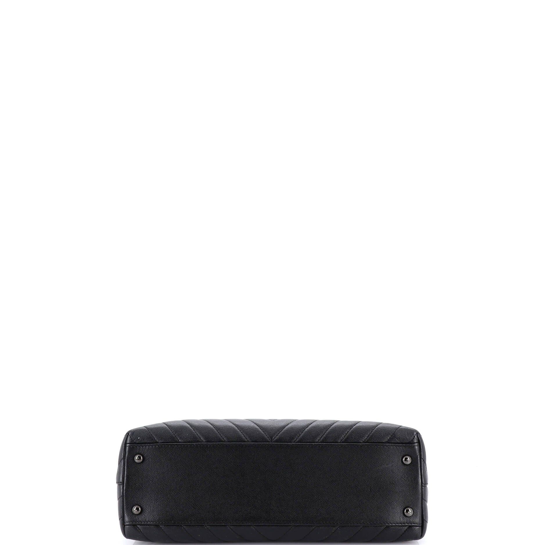 Chanel So Black Coco Top Handle Bag Size ONE SIZE - 4 Thumbnail